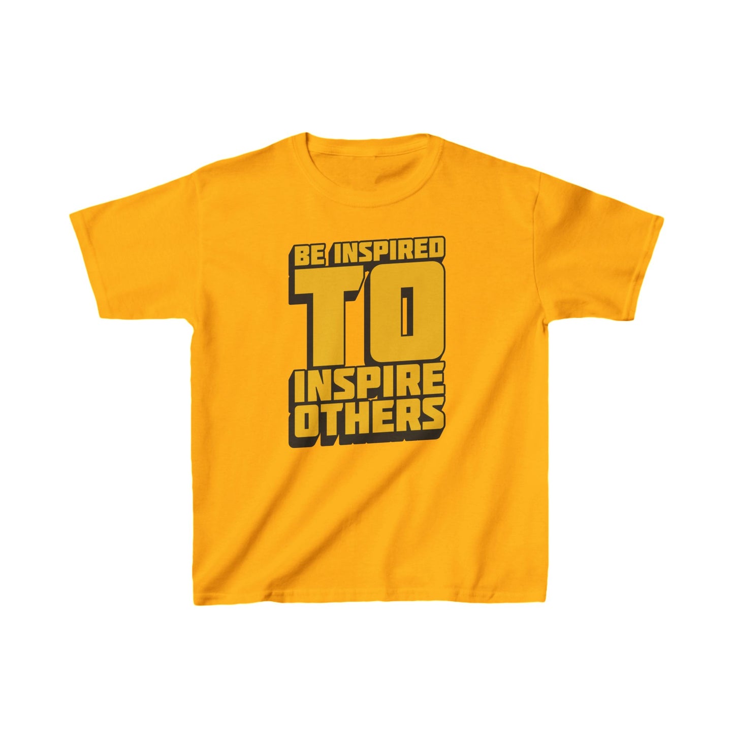Be Inspired To Inspire Others Kids Heavy Cotton™ Tee