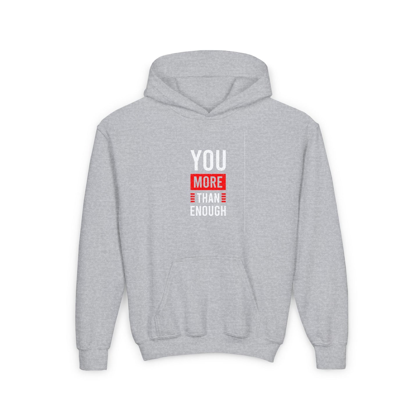 You More Than Enough Youth Heavy Blend Hooded Sweatshirt