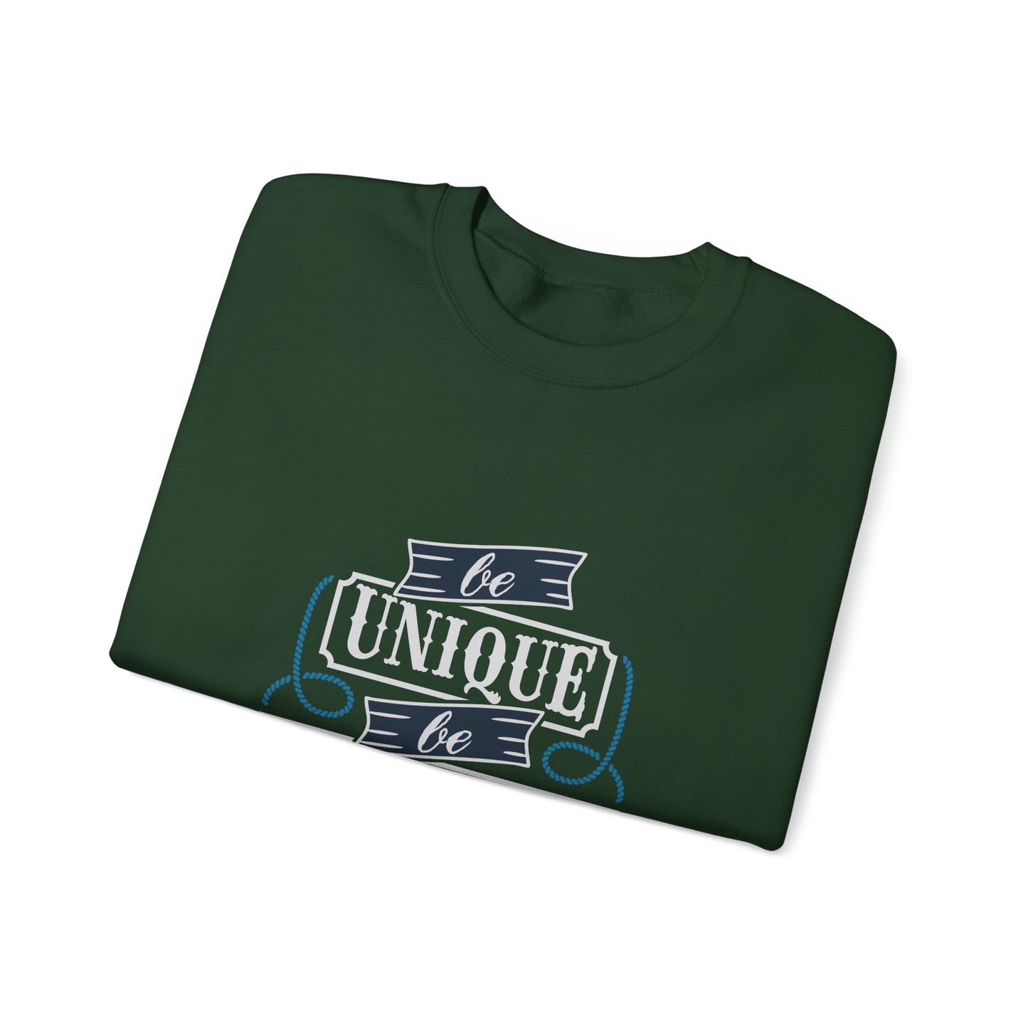 Be Unique Be Different Unisex Heavy Blend™ Crewneck Sweatshirt