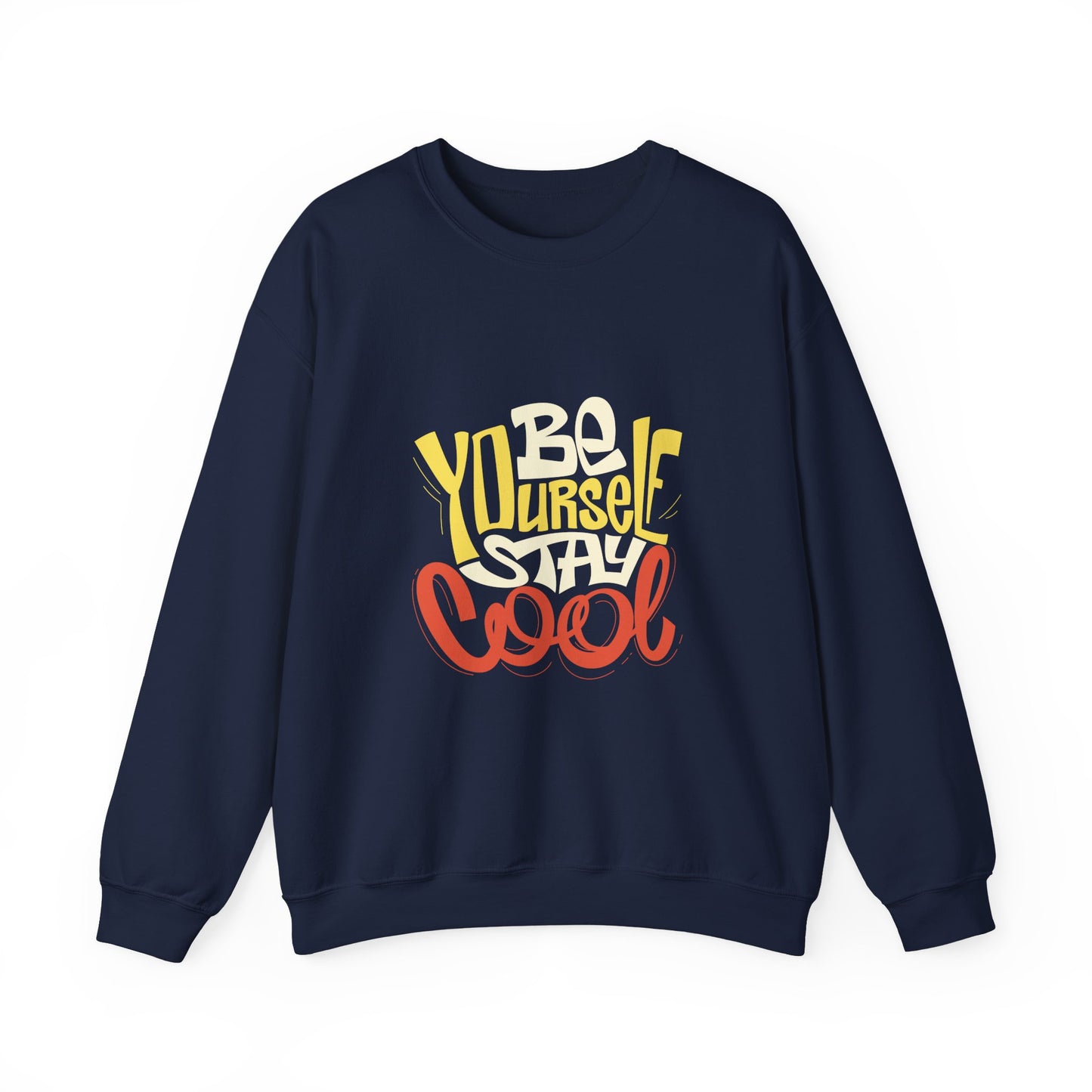 Be Yourself Stay Cool Unisex Heavy Blend™ Crewneck Sweatshirt