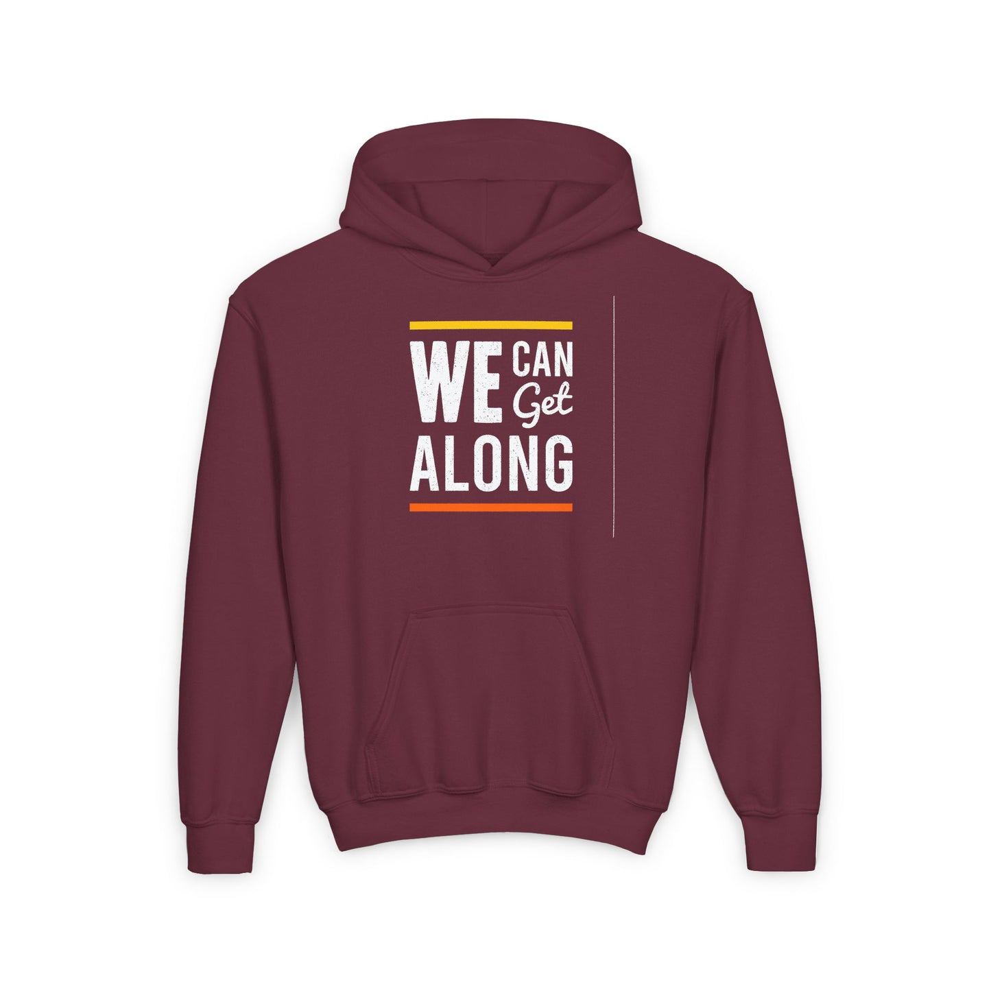 We Can Get Along Youth Heavy Blend Hooded Sweatshirt