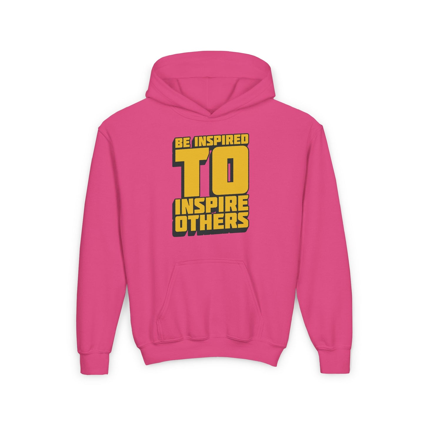 Be Inspired To Inspire Others Youth Heavy Blend Hooded Sweatshirt