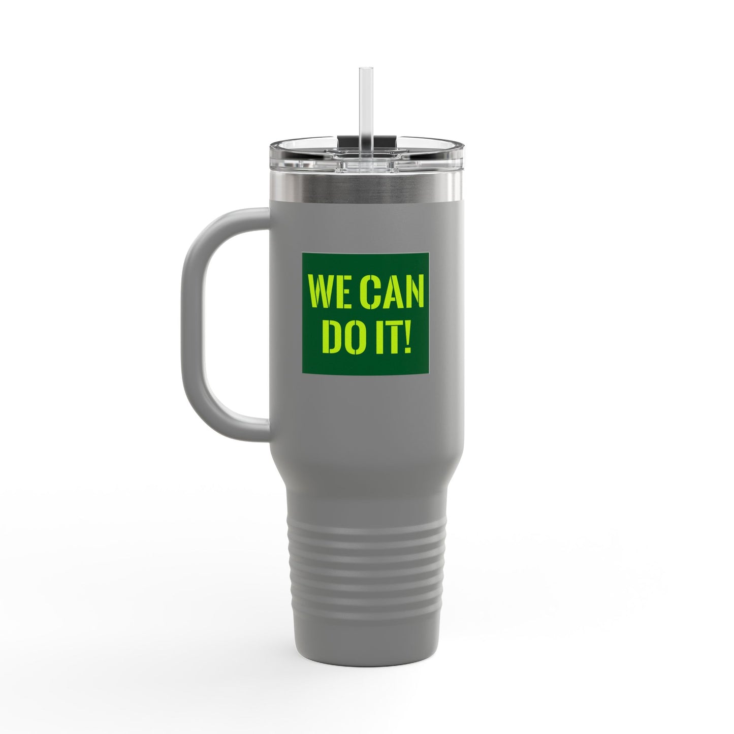 You Can Do It Insulated Travel Mug, 40oz