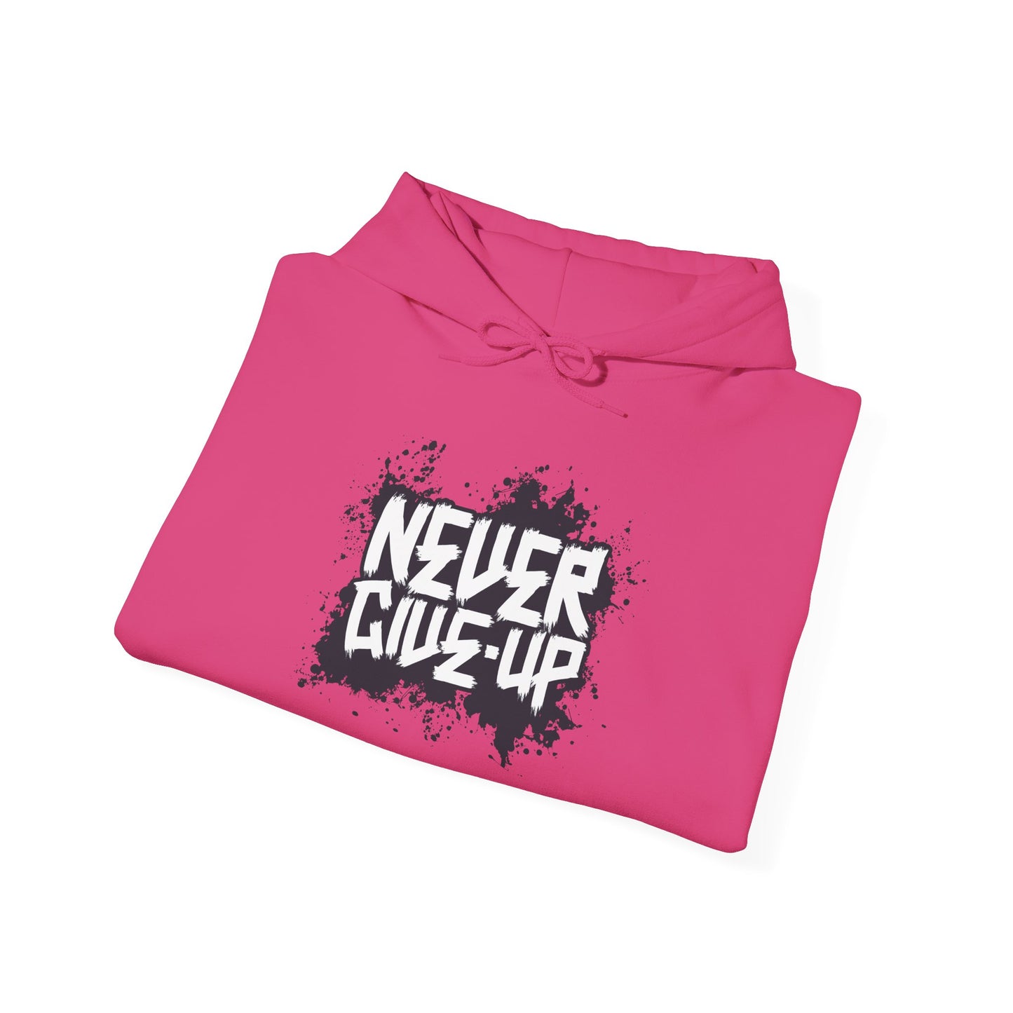 Never Give Up Unisex Heavy Blend™ Hooded Sweatshirt