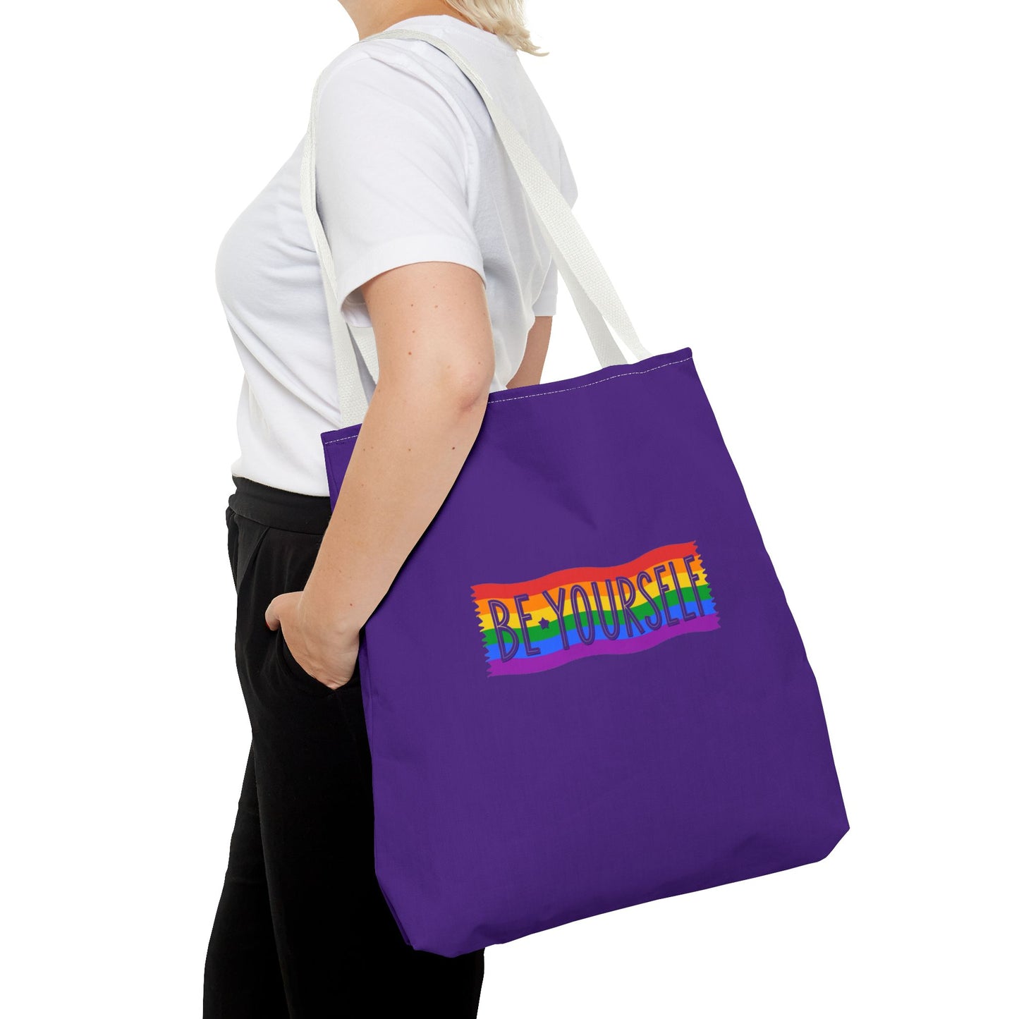 Be Yourself Tote Bag (AOP)