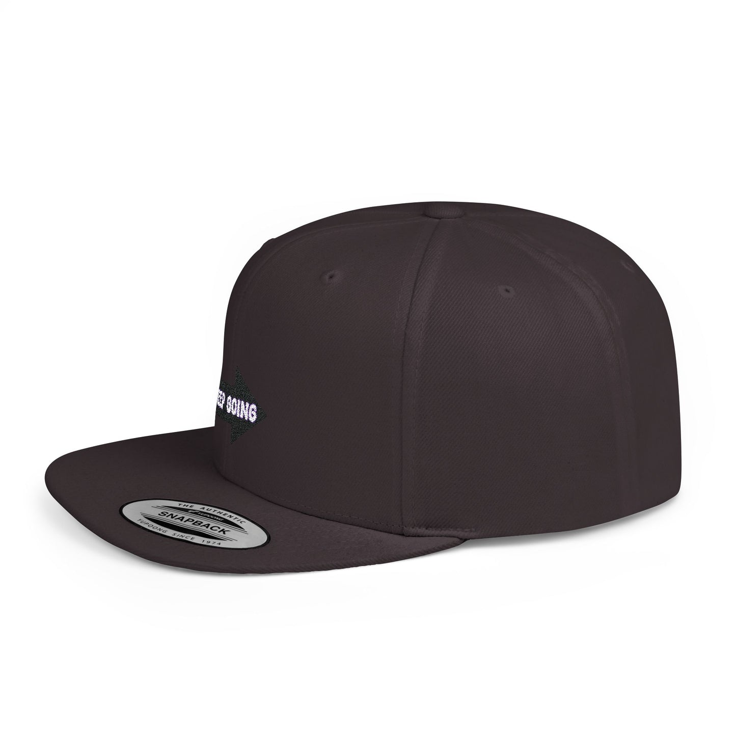 Keep Going Flat Bill Snapback