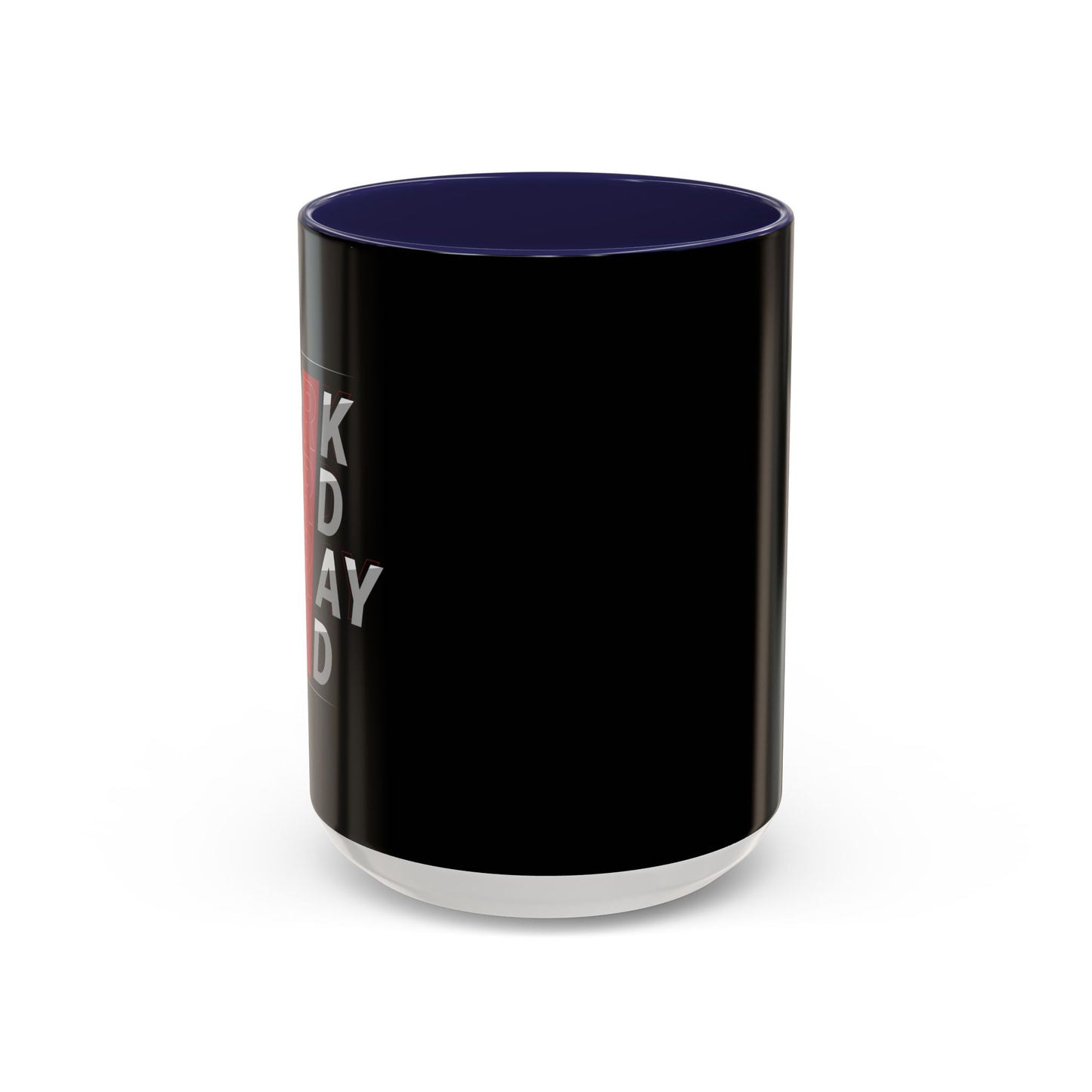 Work Hard Pray Hard Accent Coffee Mug (11, 15oz)