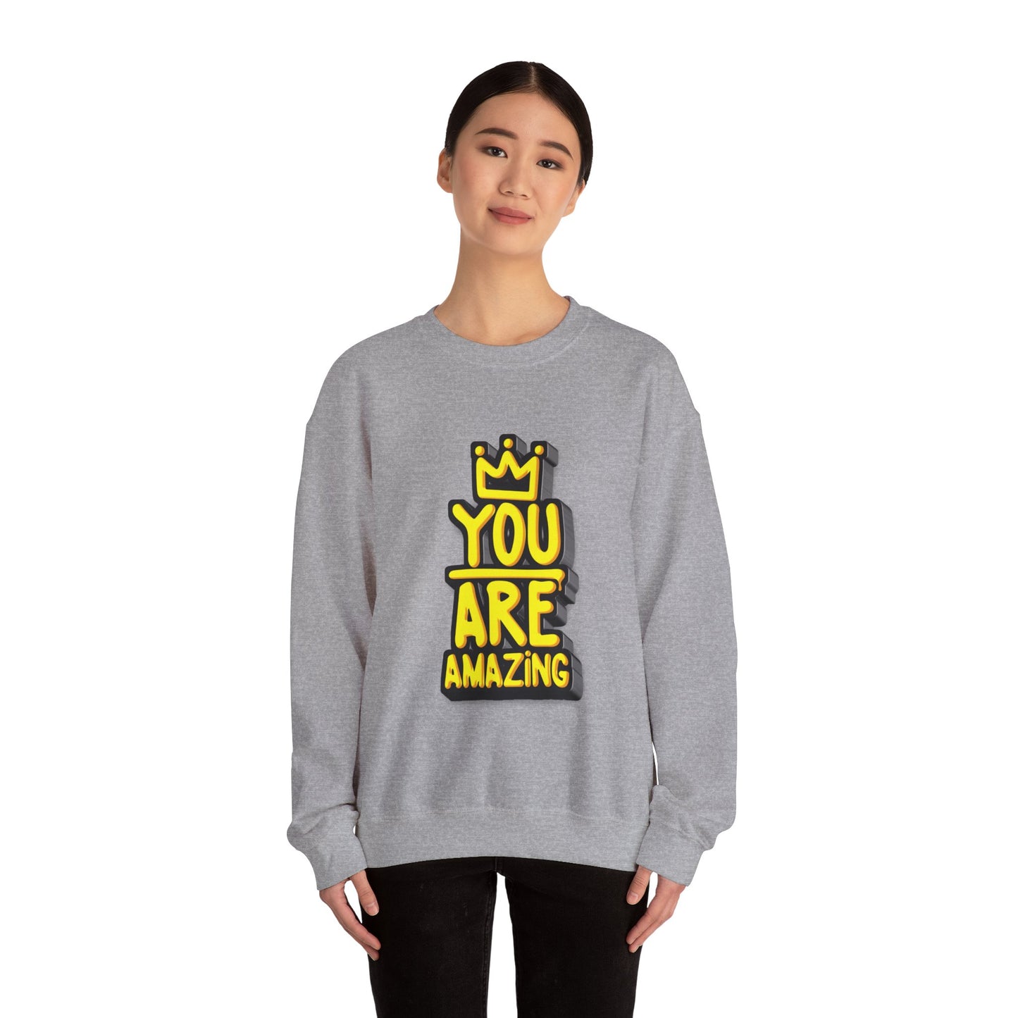 You Are Amazing Unisex Heavy Blend™ Crewneck Sweatshirt