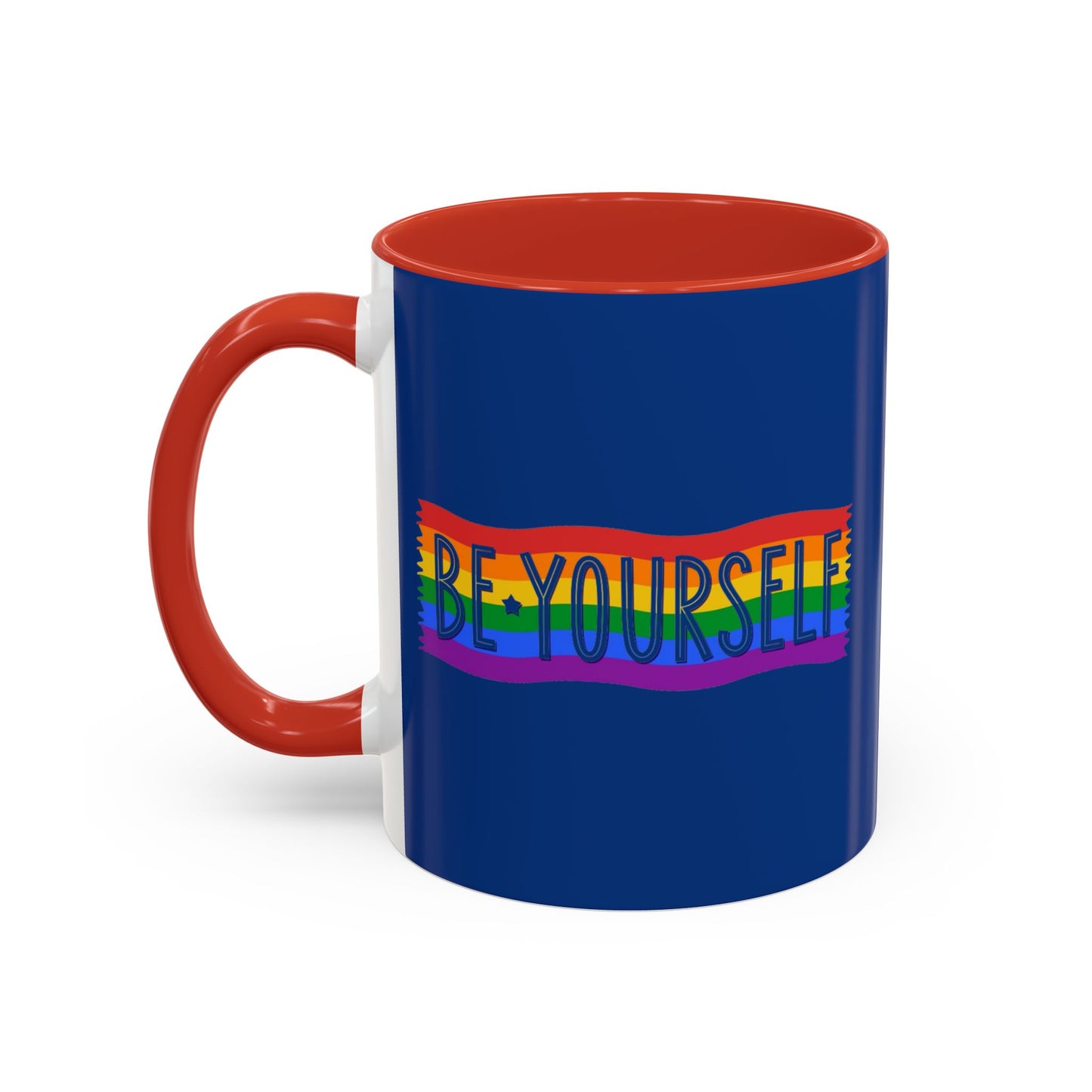 Be Yourself Accent Coffee Mug (11, 15oz)
