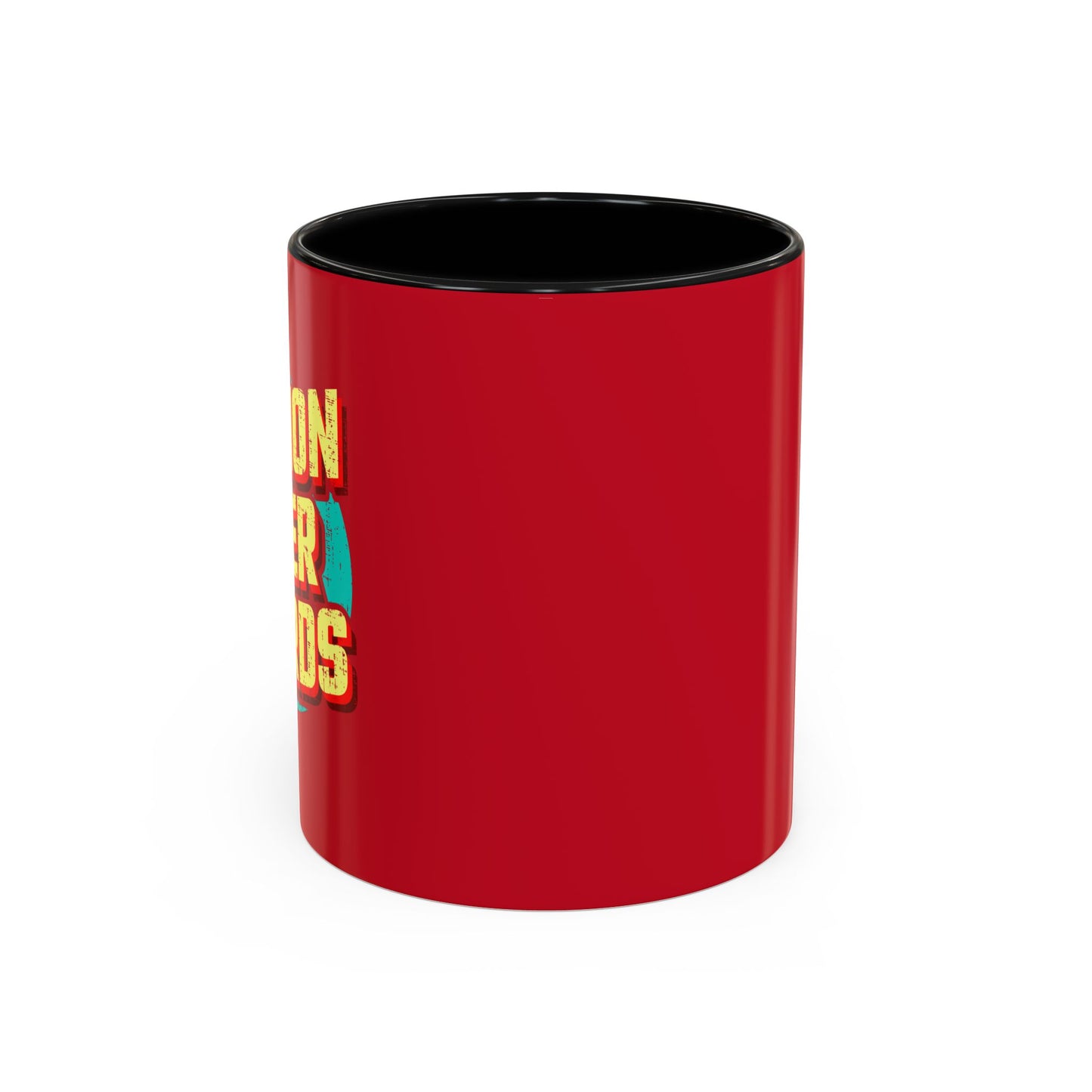 Action Over Words Accent Coffee Mug (11, 15oz)