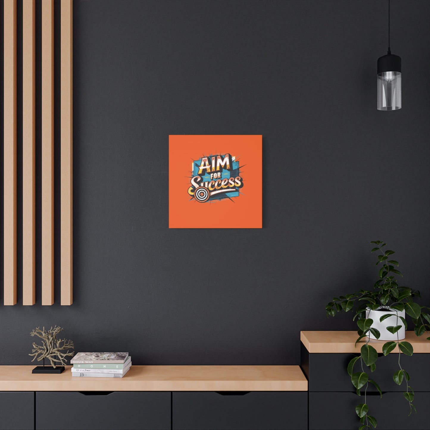 Aim For Success Matte Canvas, Stretched, 1.25"