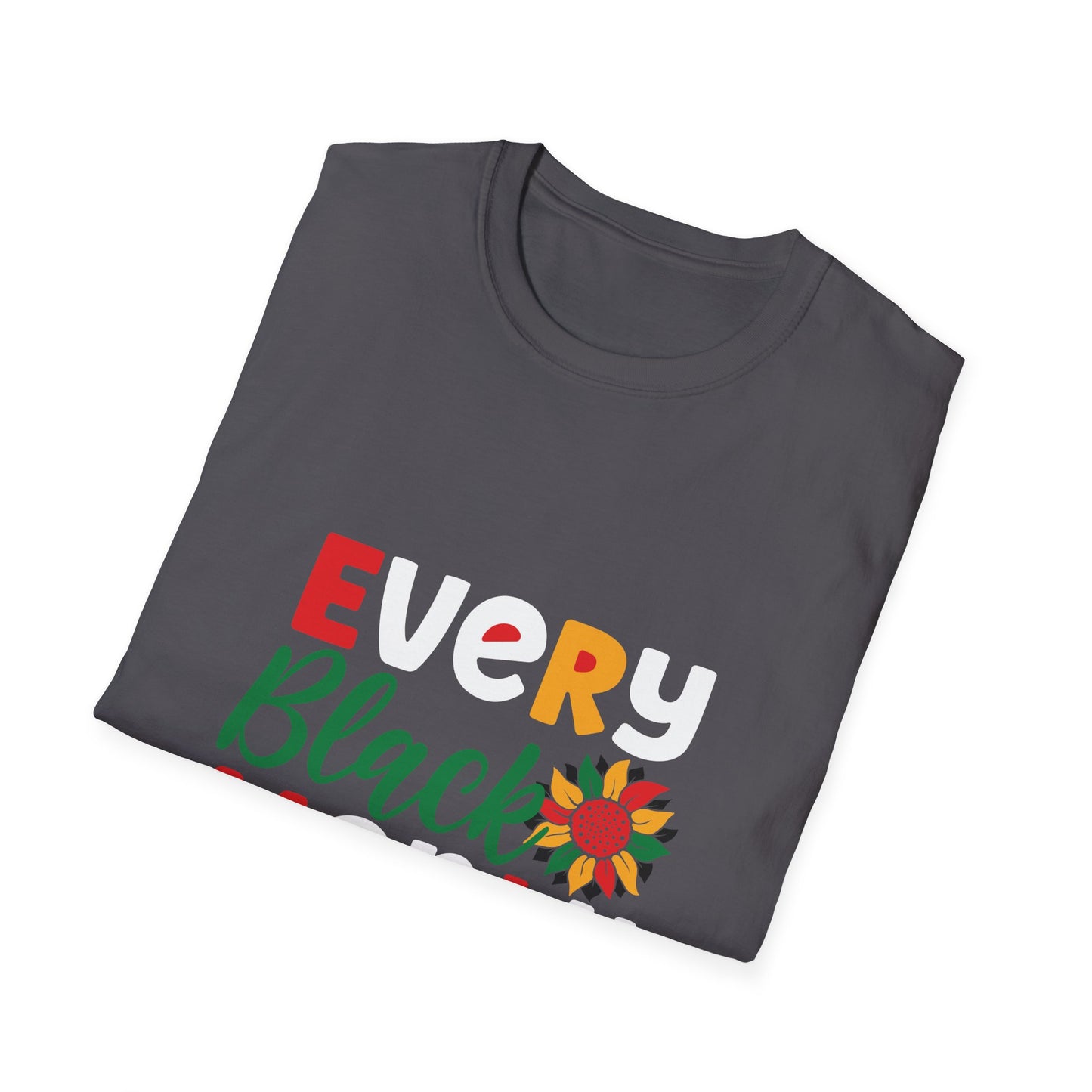 Every Black Month Unisex Softstyle T-Shirt
