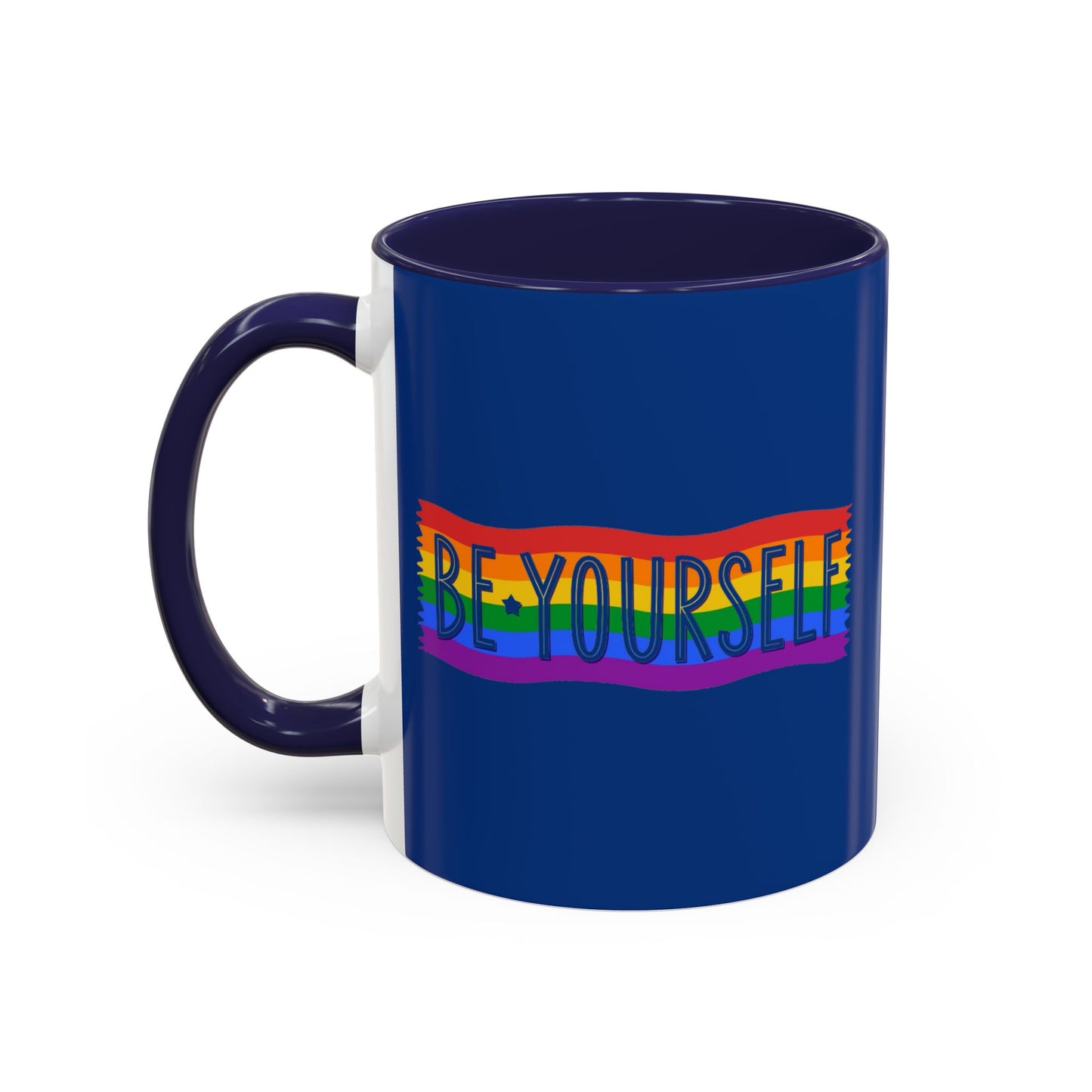 Be Yourself Accent Coffee Mug (11, 15oz)