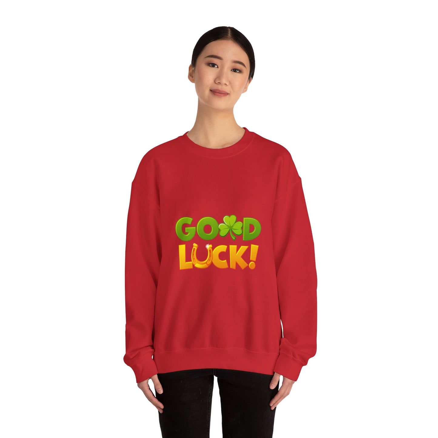 Good Luck Unisex Heavy Blend™ Crewneck Sweatshirt