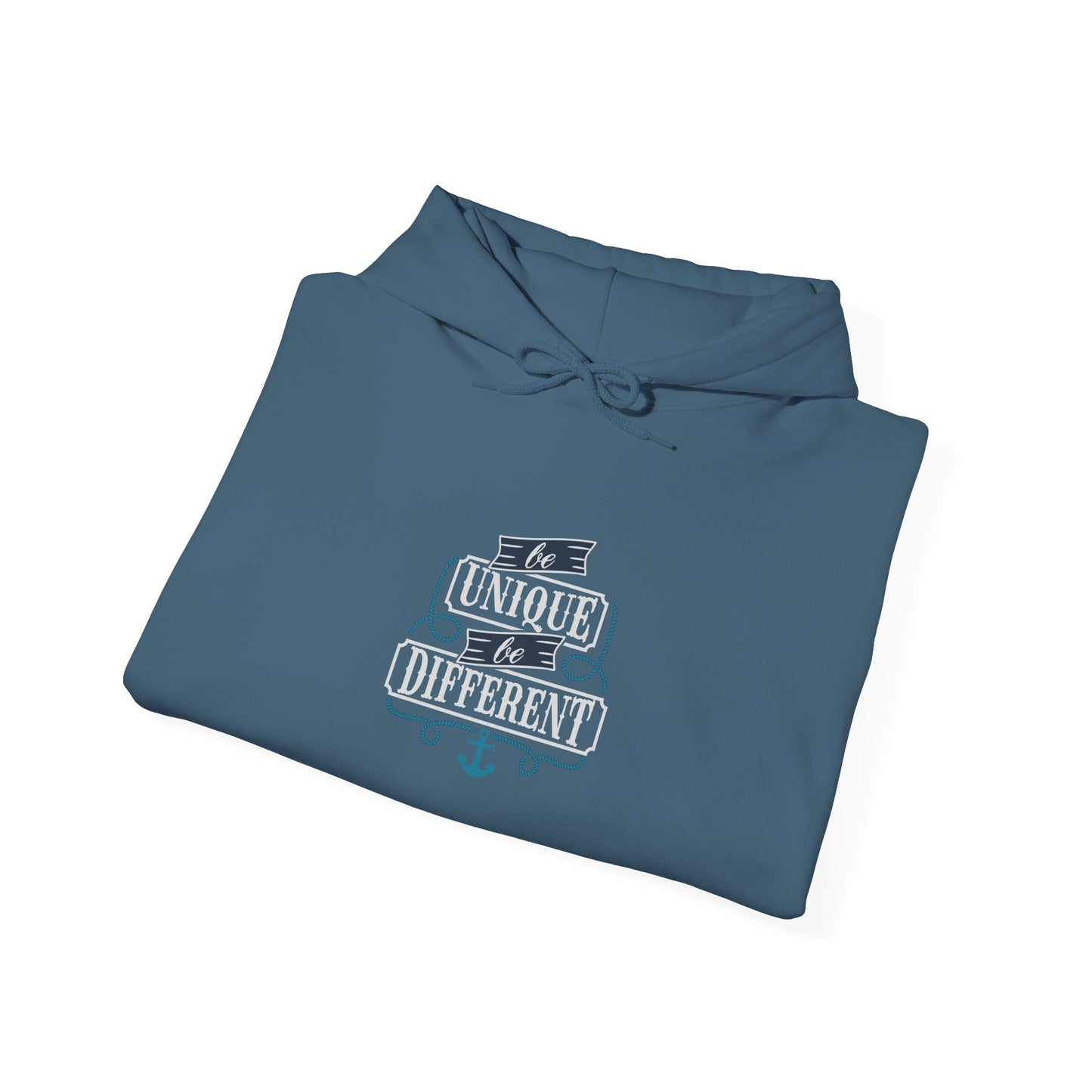 Be Unique Be Different Unisex Heavy Blend™ Hooded Sweatshirt