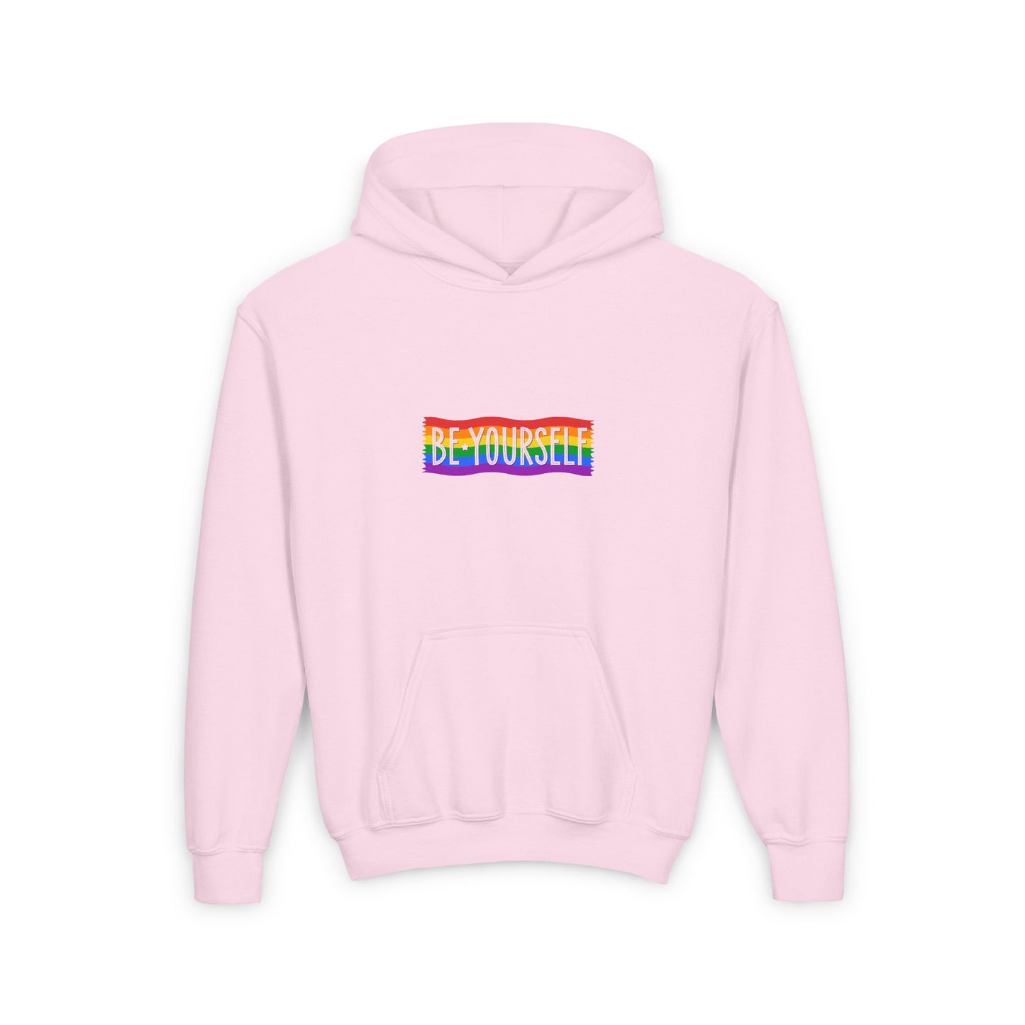 Be Yourself Youth Heavy Blend Hooded Sweatshirt