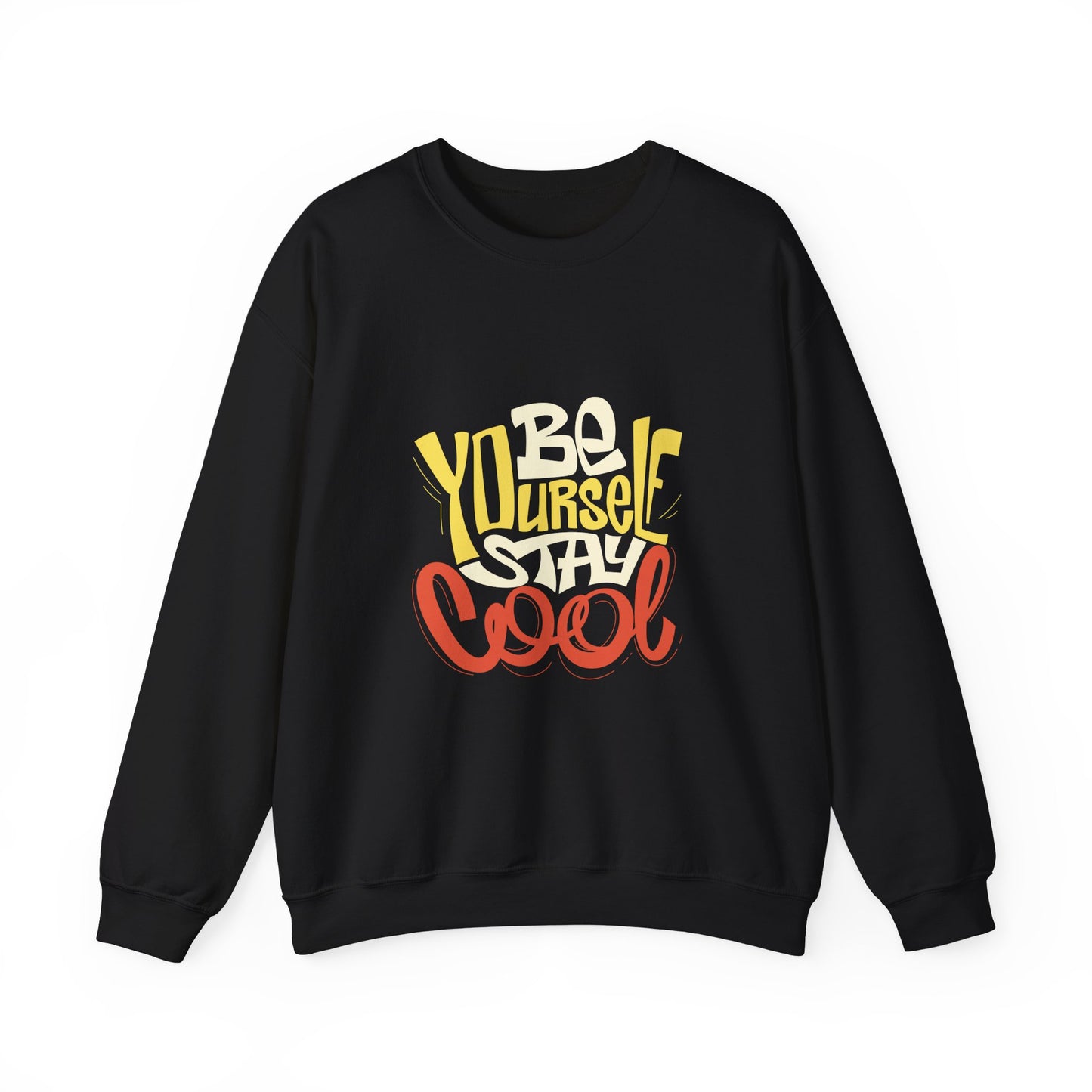 Be Yourself Stay Cool Unisex Heavy Blend™ Crewneck Sweatshirt