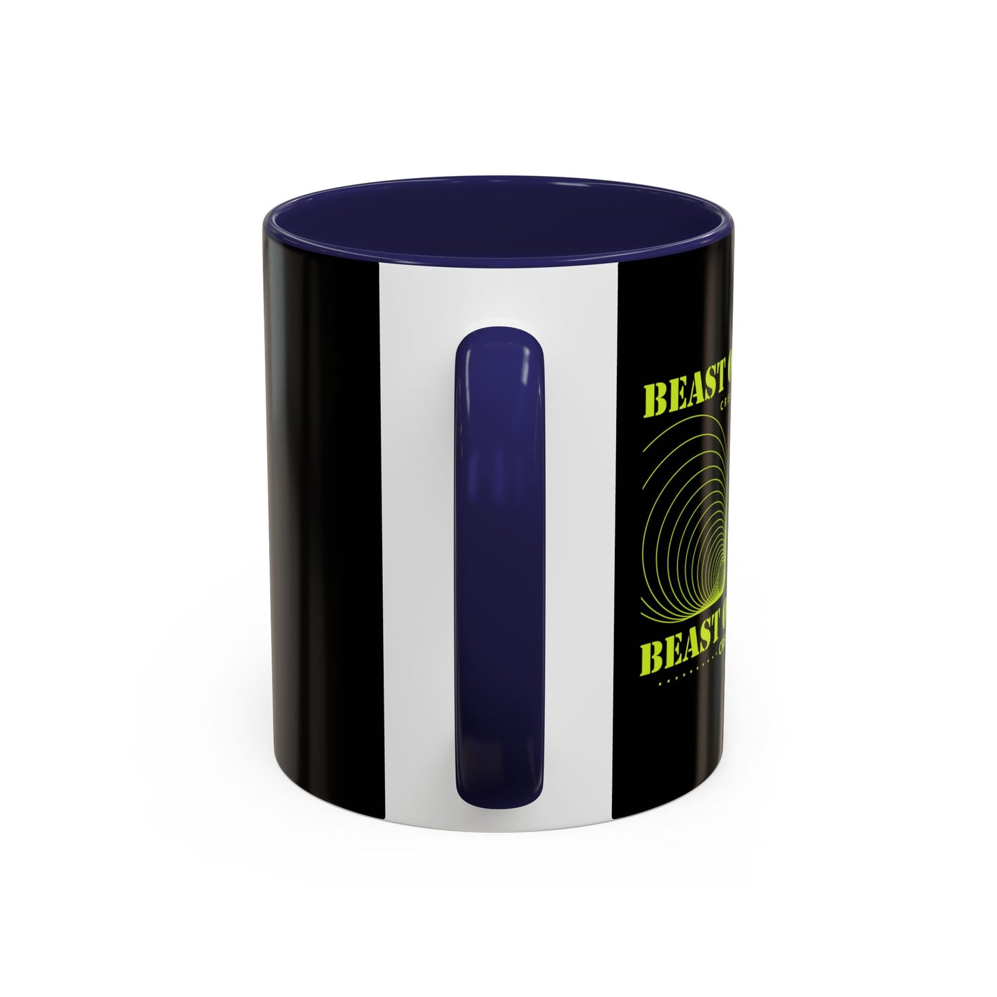Beast Of The Mind Creative Circle Accent Coffee Mug (11, 15oz)