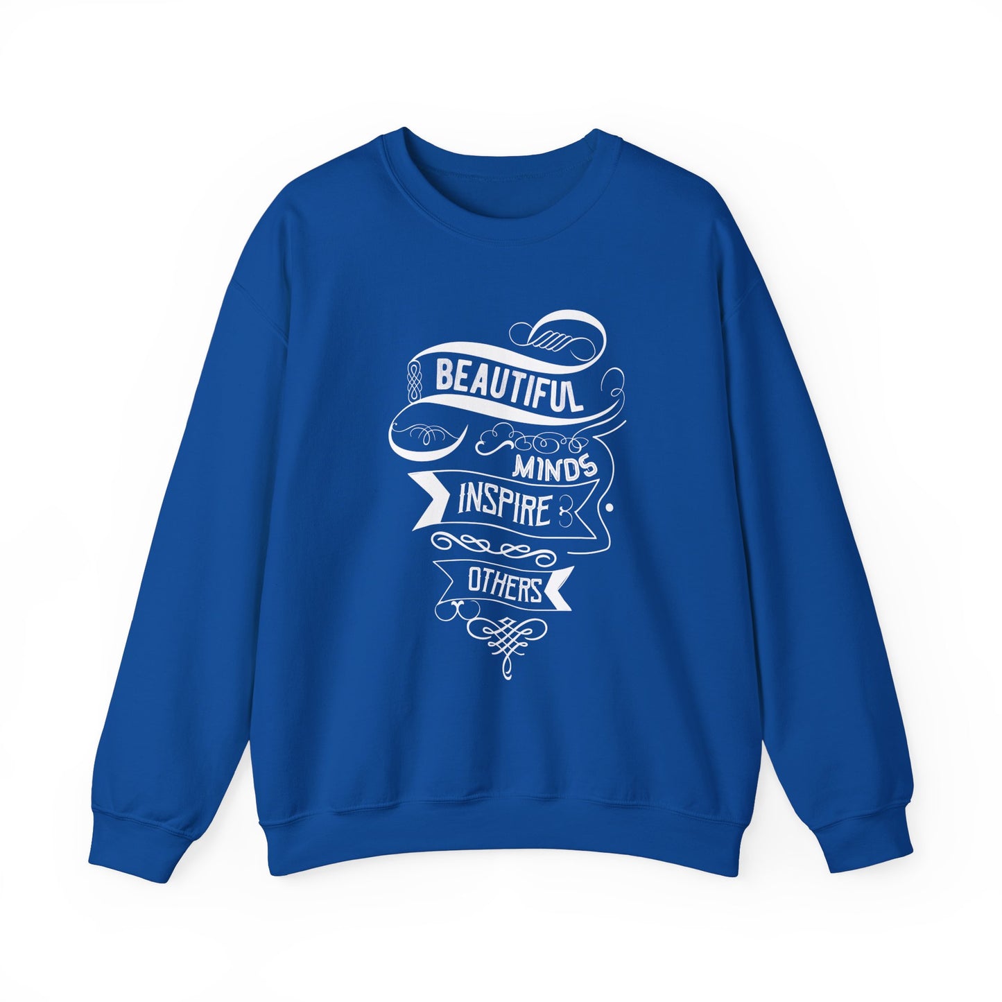 Beautiful Minds Inspire Others Unisex Heavy Blend™ Crewneck Sweatshirt