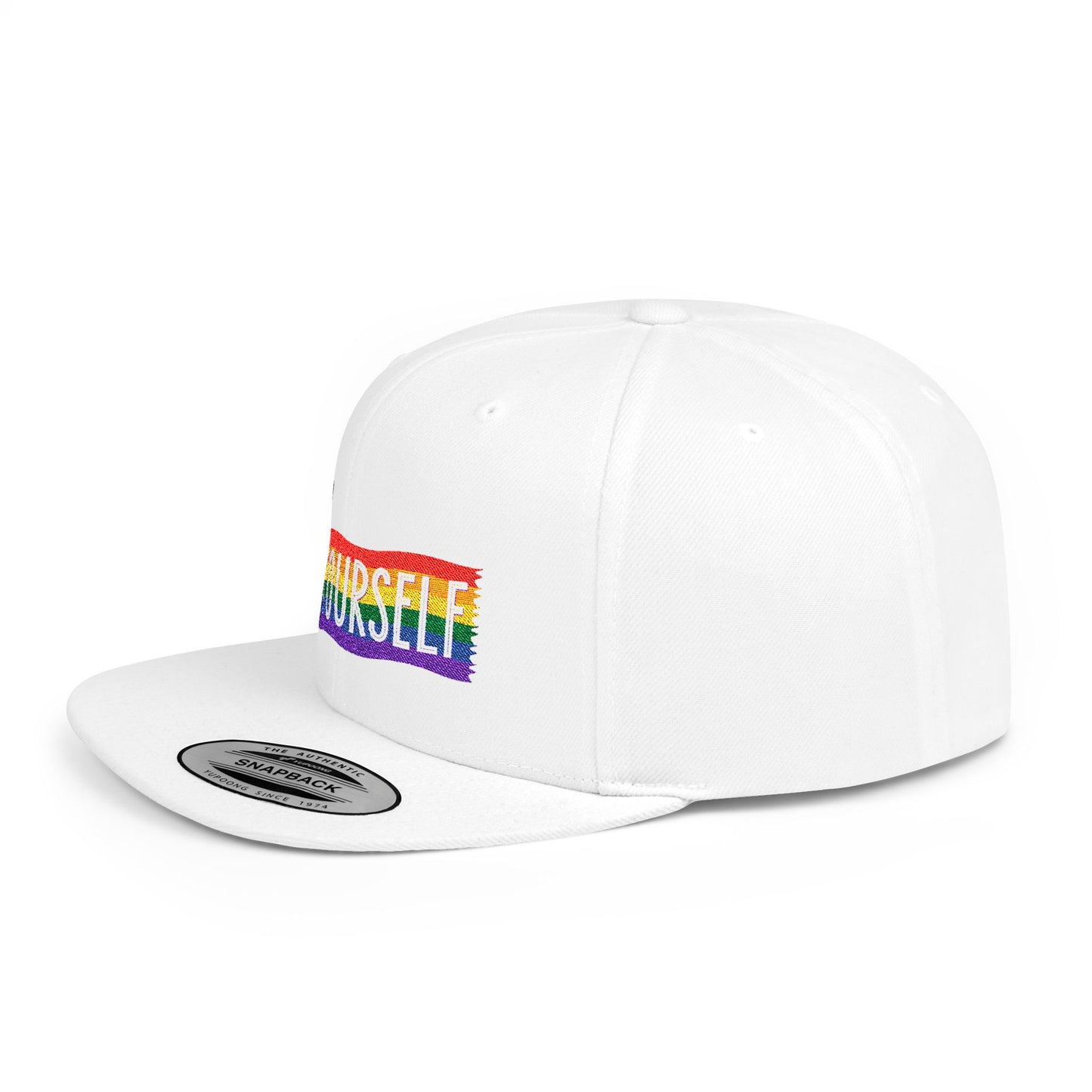Be Yourself Flat Bill Snapback