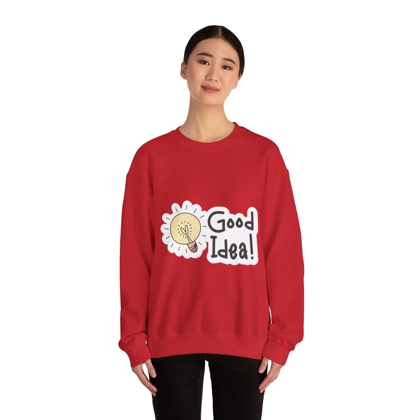 Good Idea Unisex Heavy Blend™ Crewneck Sweatshirt