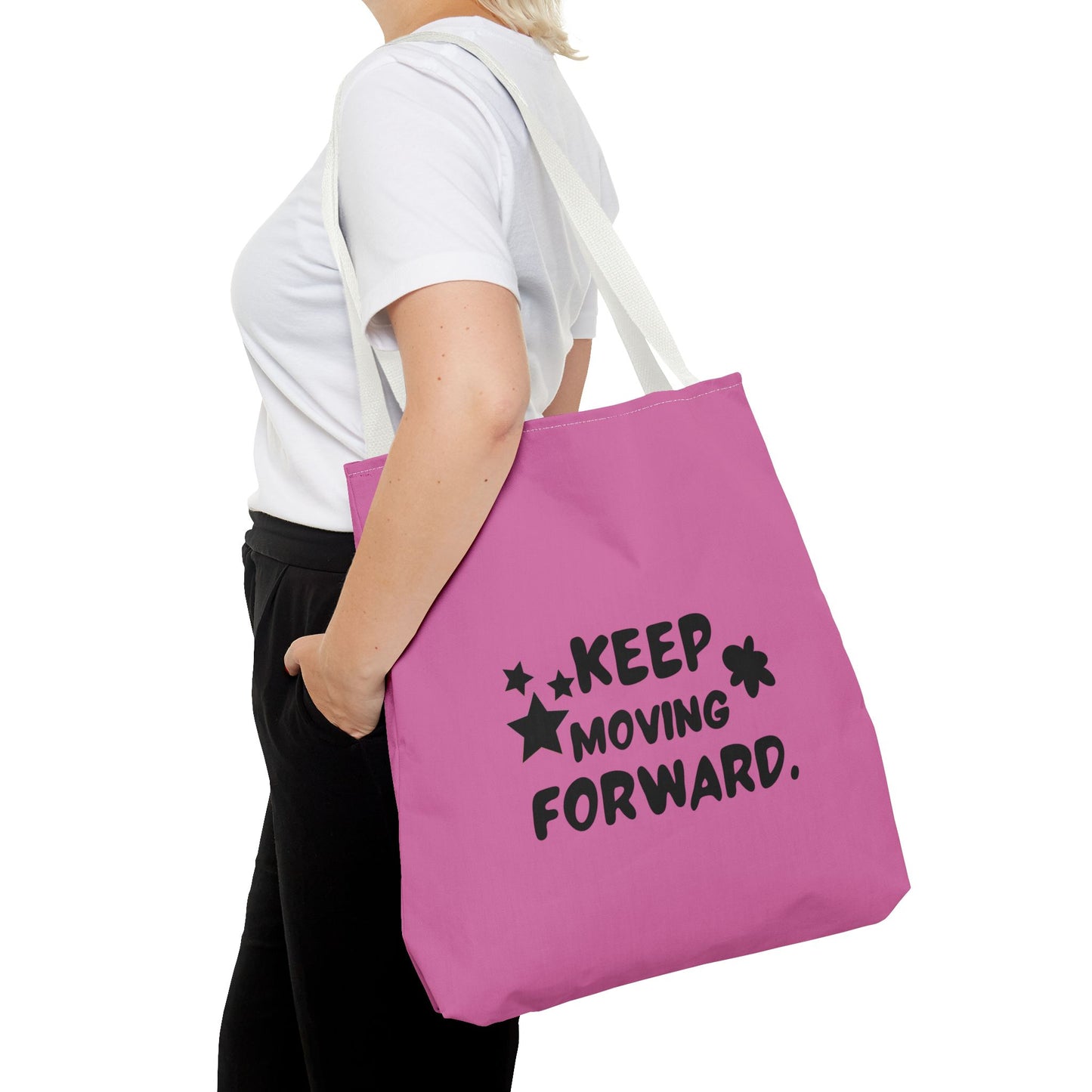 Keep Moving Forward Tote Bag (AOP)