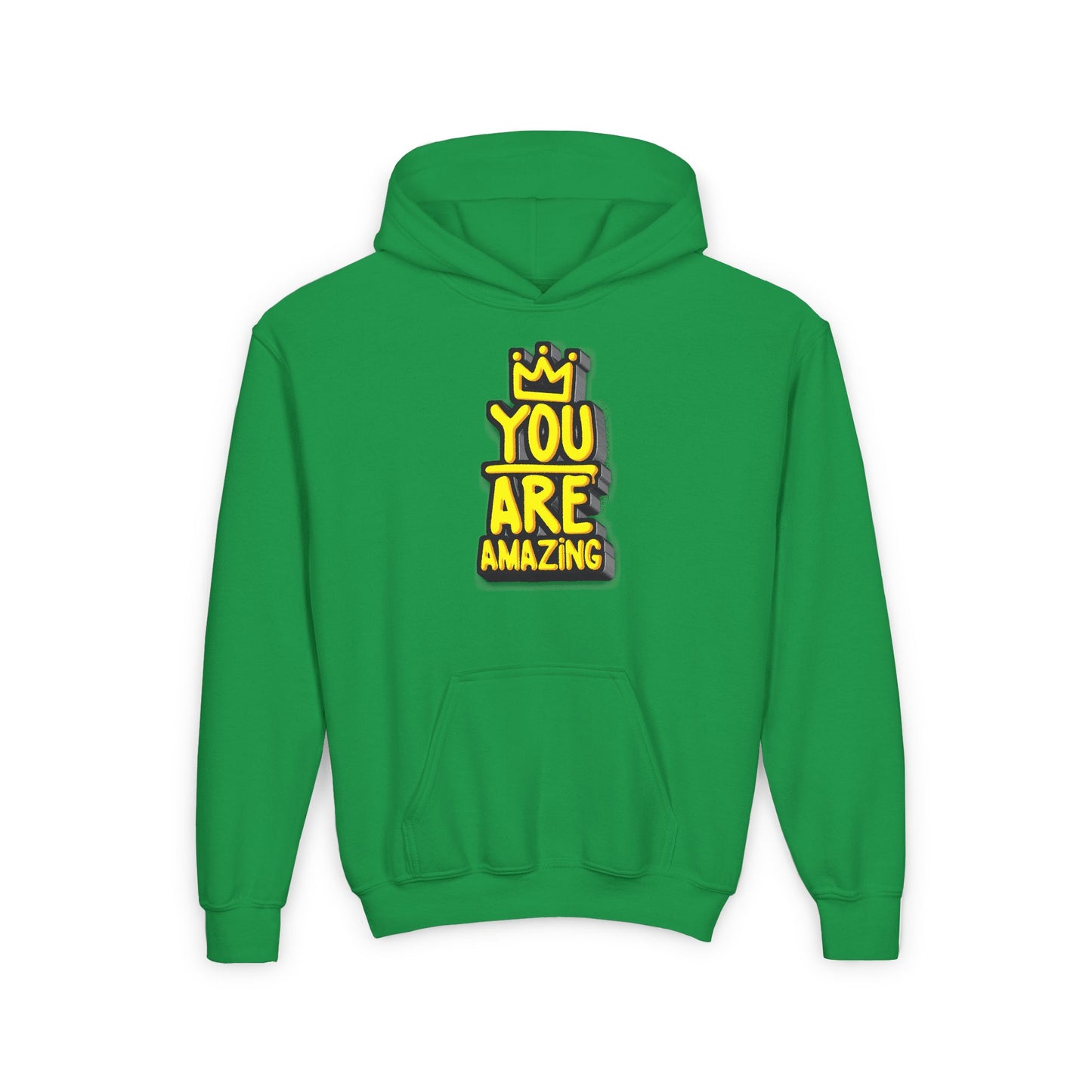 You Are Amazing Youth Heavy Blend Hooded Sweatshirt
