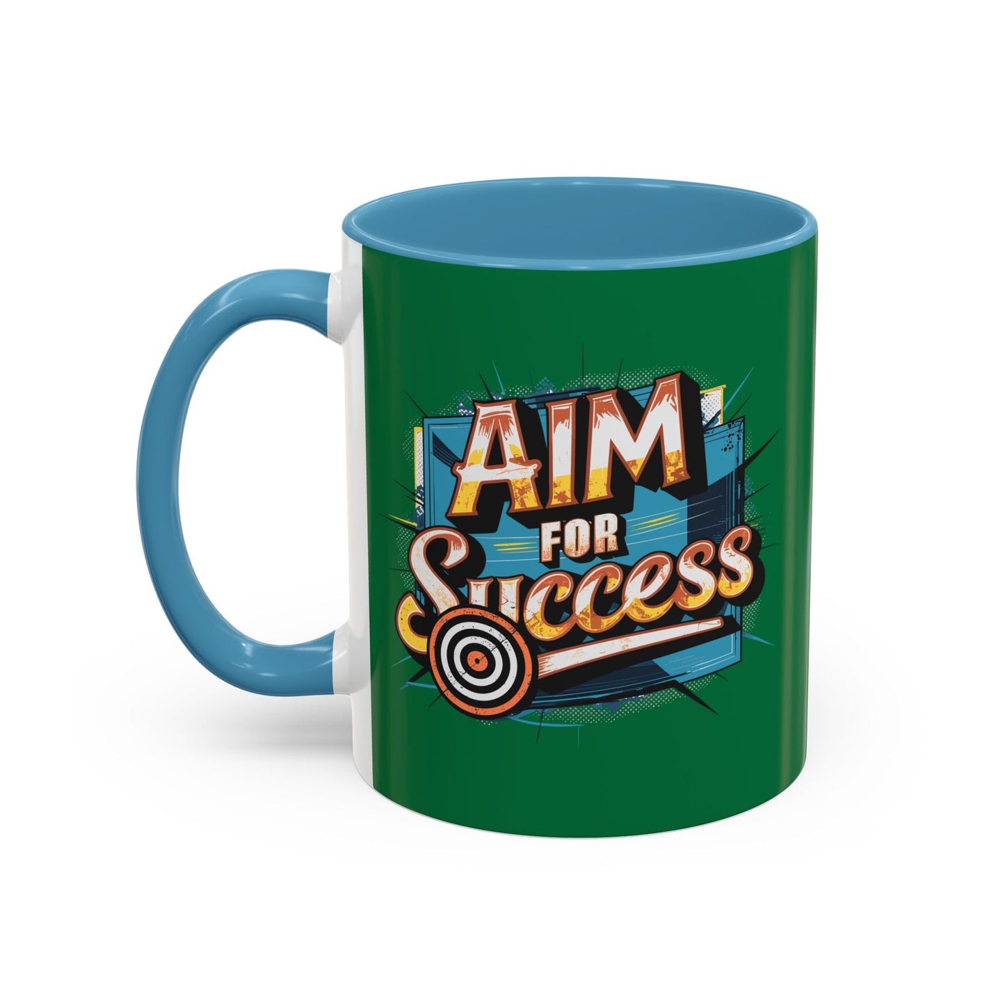 Aim For Success Accent Coffee Mug (11, 15oz)