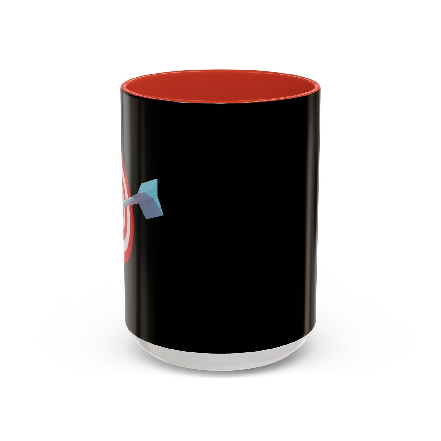 3d Render Arroe Hit The Center Of Target Or Goal Of Success Accent Coffee Mug (11, 15oz)