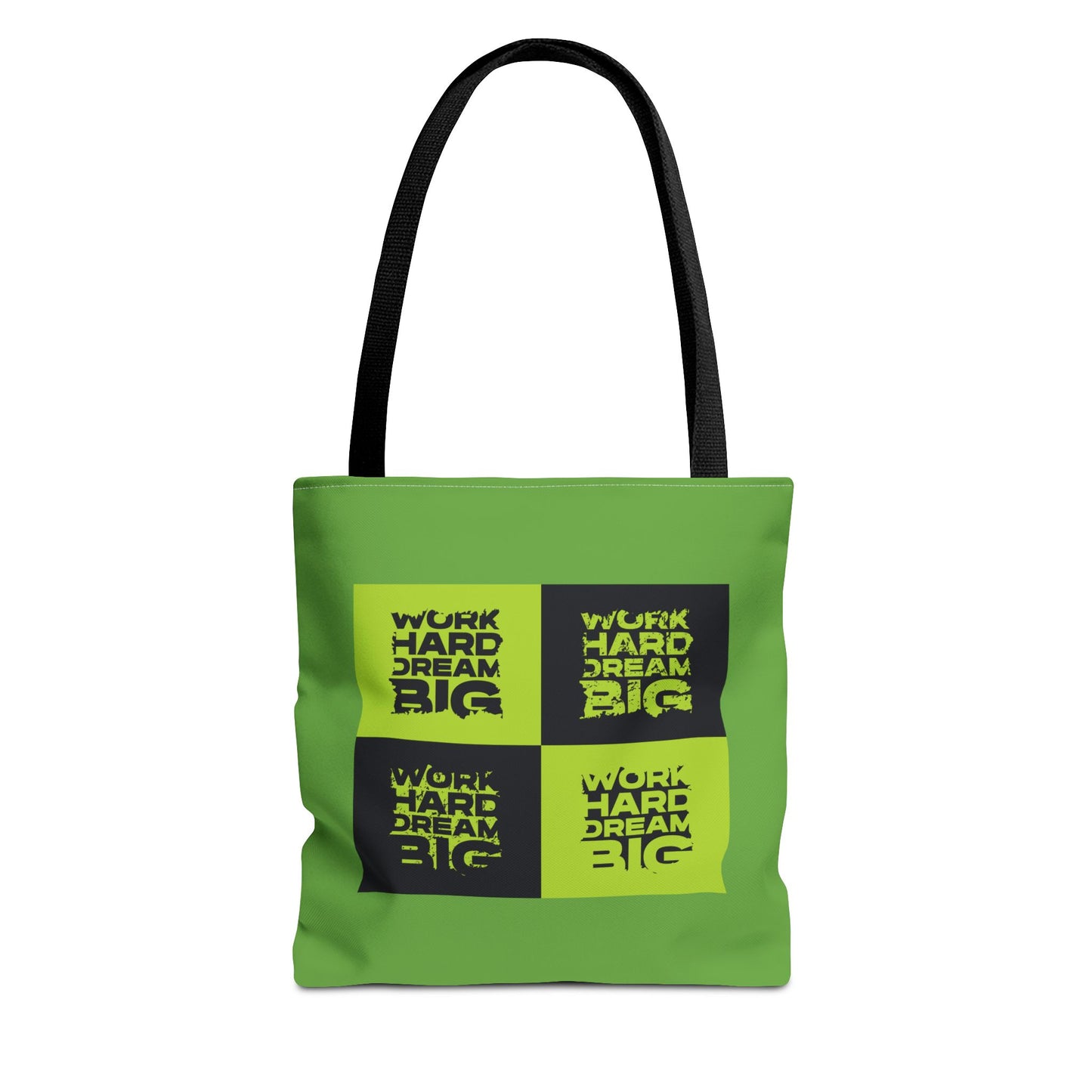Work Hard Dream Big Tote Bag (AOP)