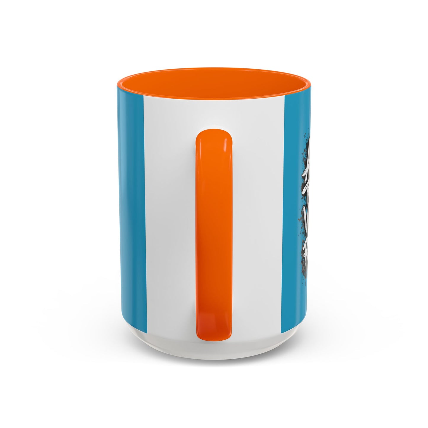 Action Transforms Vision Into Reality Accent Coffee Mug (11, 15oz)