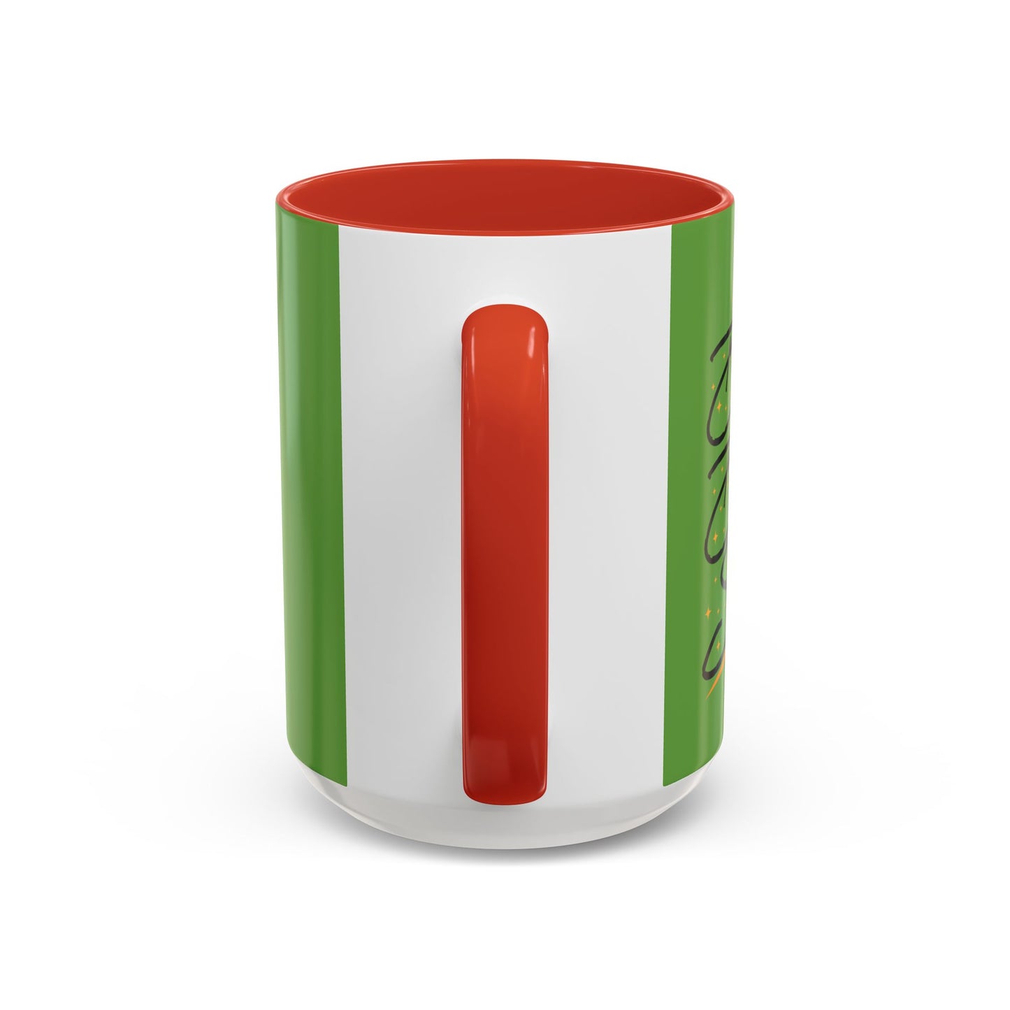 You Have To Believe It Before You See It Accent Coffee Mug (11, 15oz)