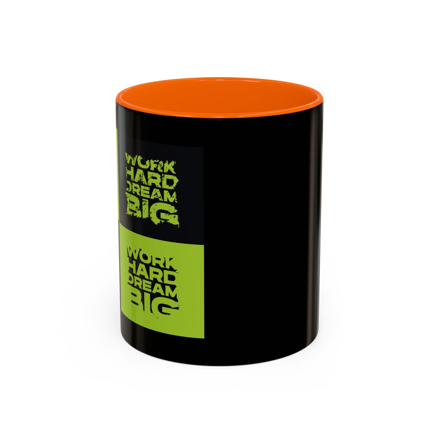 Work Hard Dream Big Accent Coffee Mug (11, 15oz)