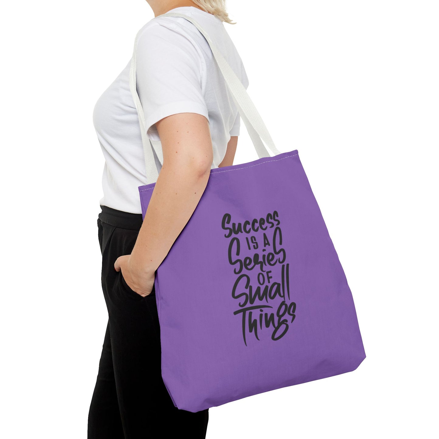 Success Is A Series Of Small Things Tote Bag (AOP)