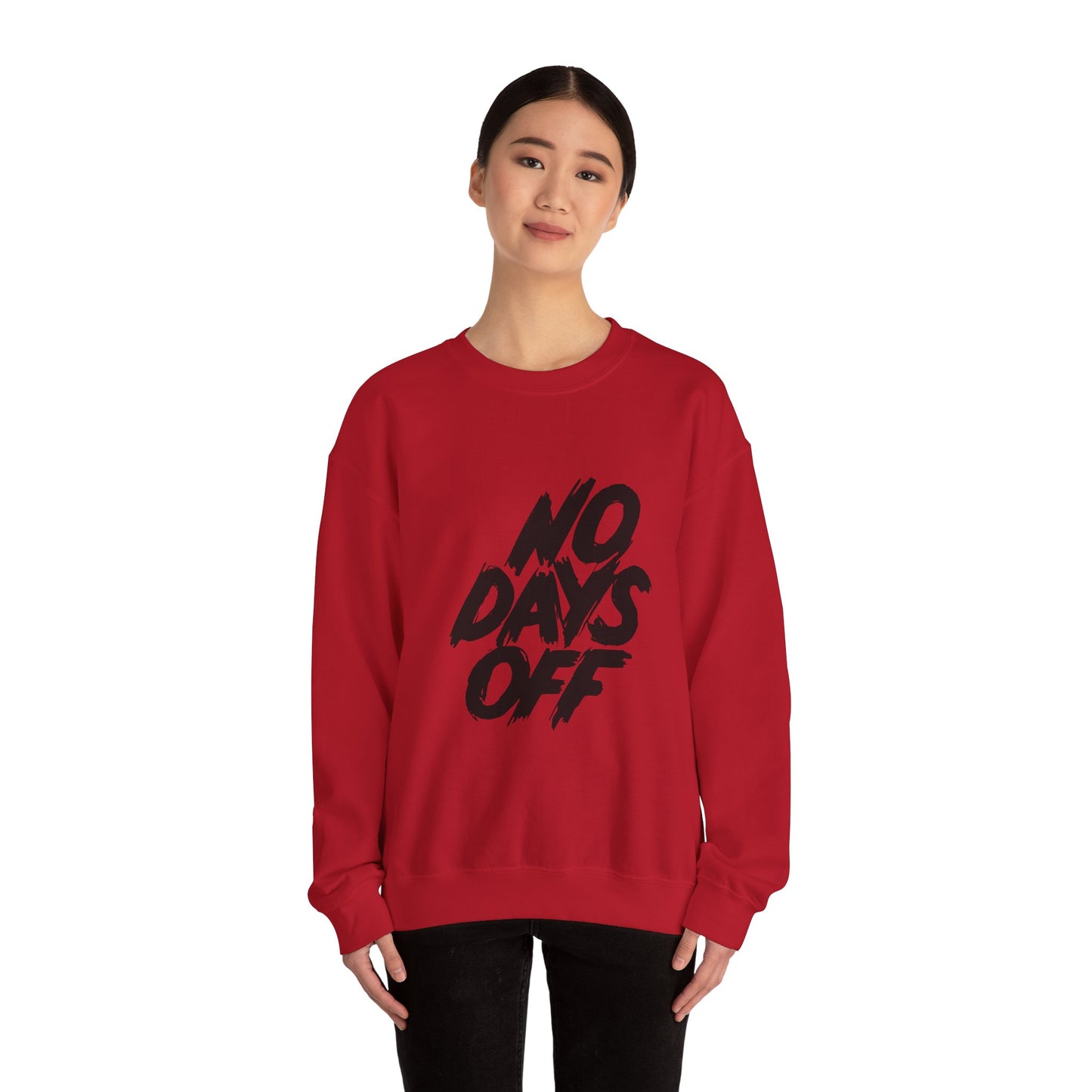 No Days Off Unisex Heavy Blend™ Crewneck Sweatshirt