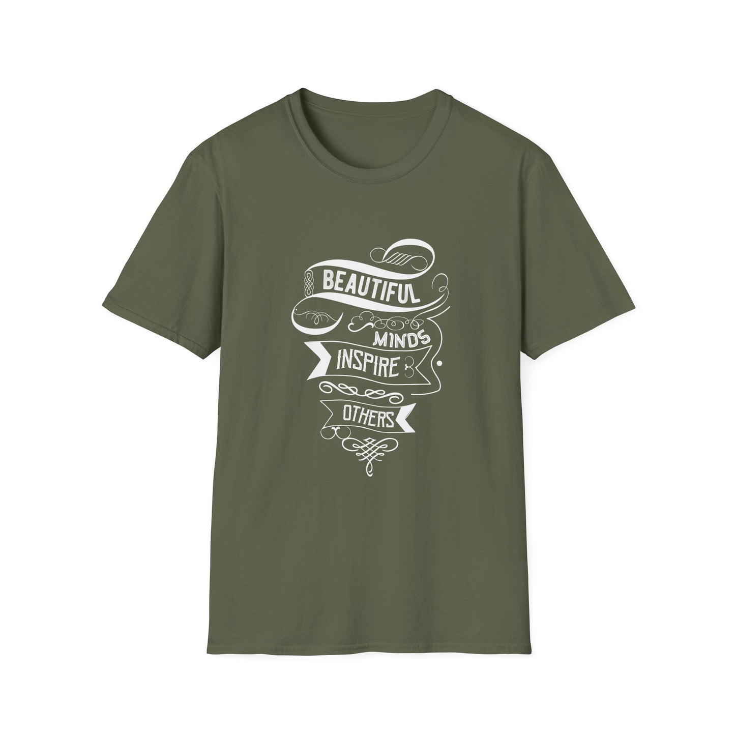 Beautiful Mind Inspire Others Unisex Softstyle T-Shirt