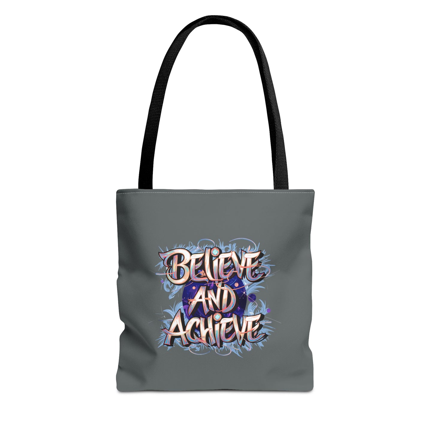 Believe And Achieve Tote Bag (AOP)