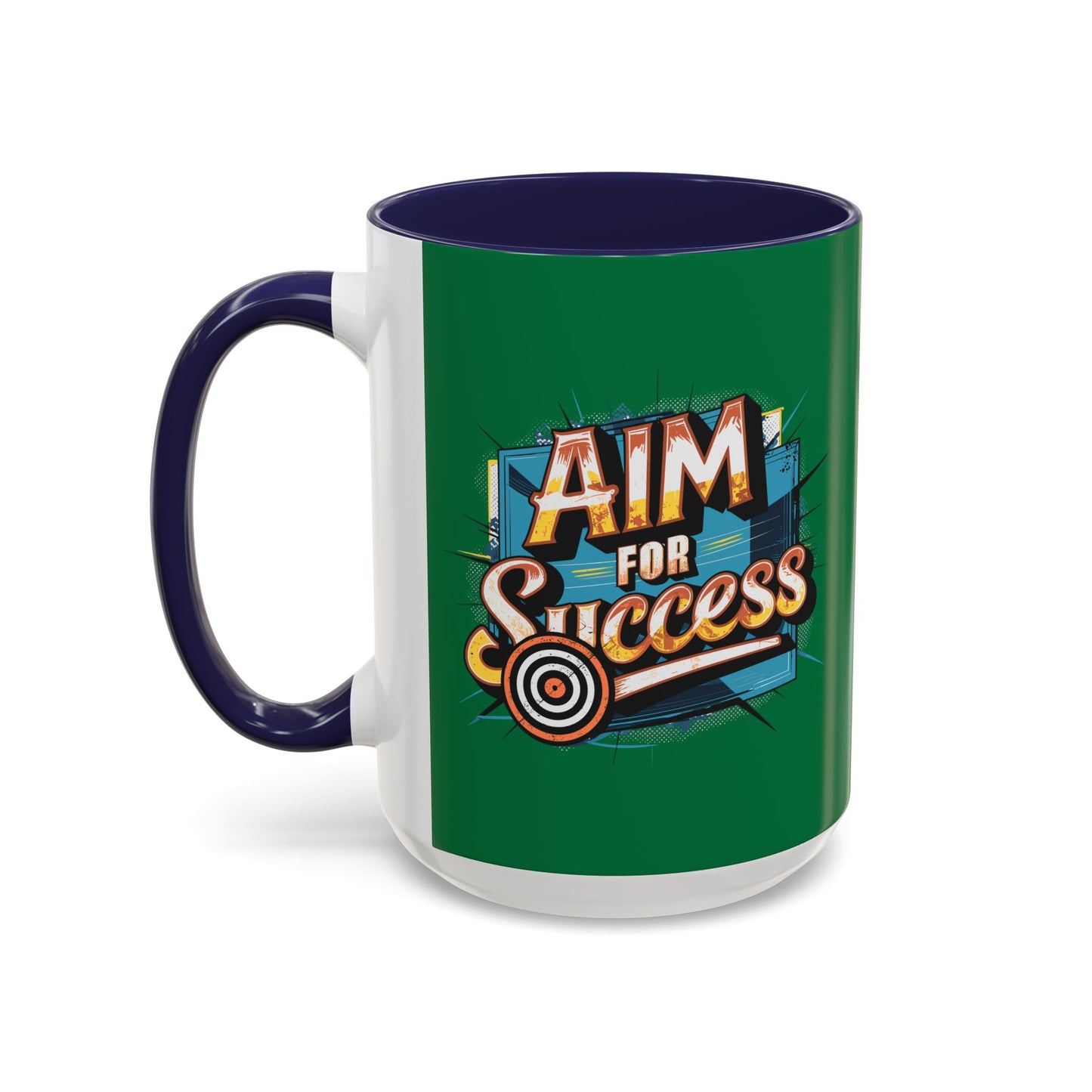 Aim For Success Accent Coffee Mug (11, 15oz)