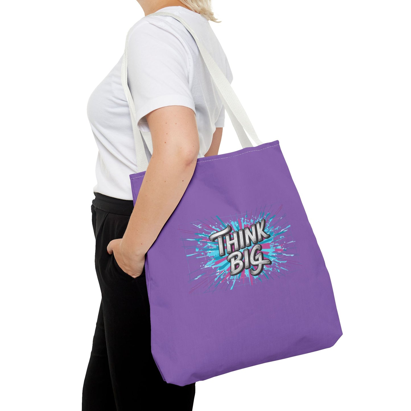 Think Big Tote Bag (AOP)