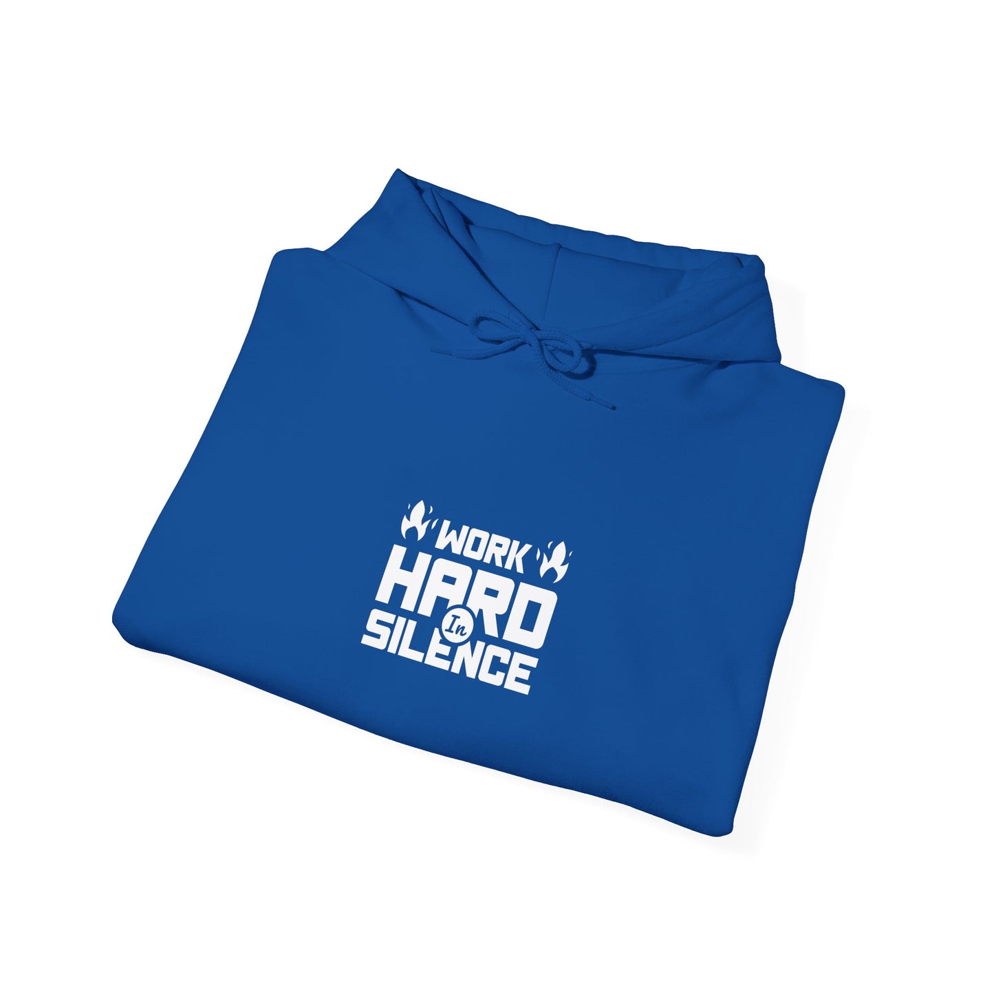 Work Hard In Silence Unisex Heavy Blend™ Hooded Sweatshirt