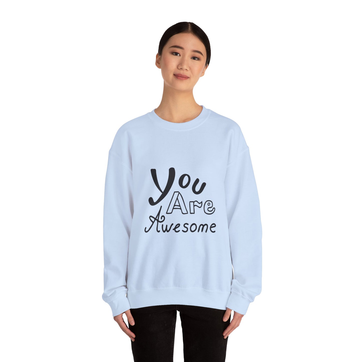 You Are Awesome Unisex Heavy Blend™ Crewneck Sweatshirt