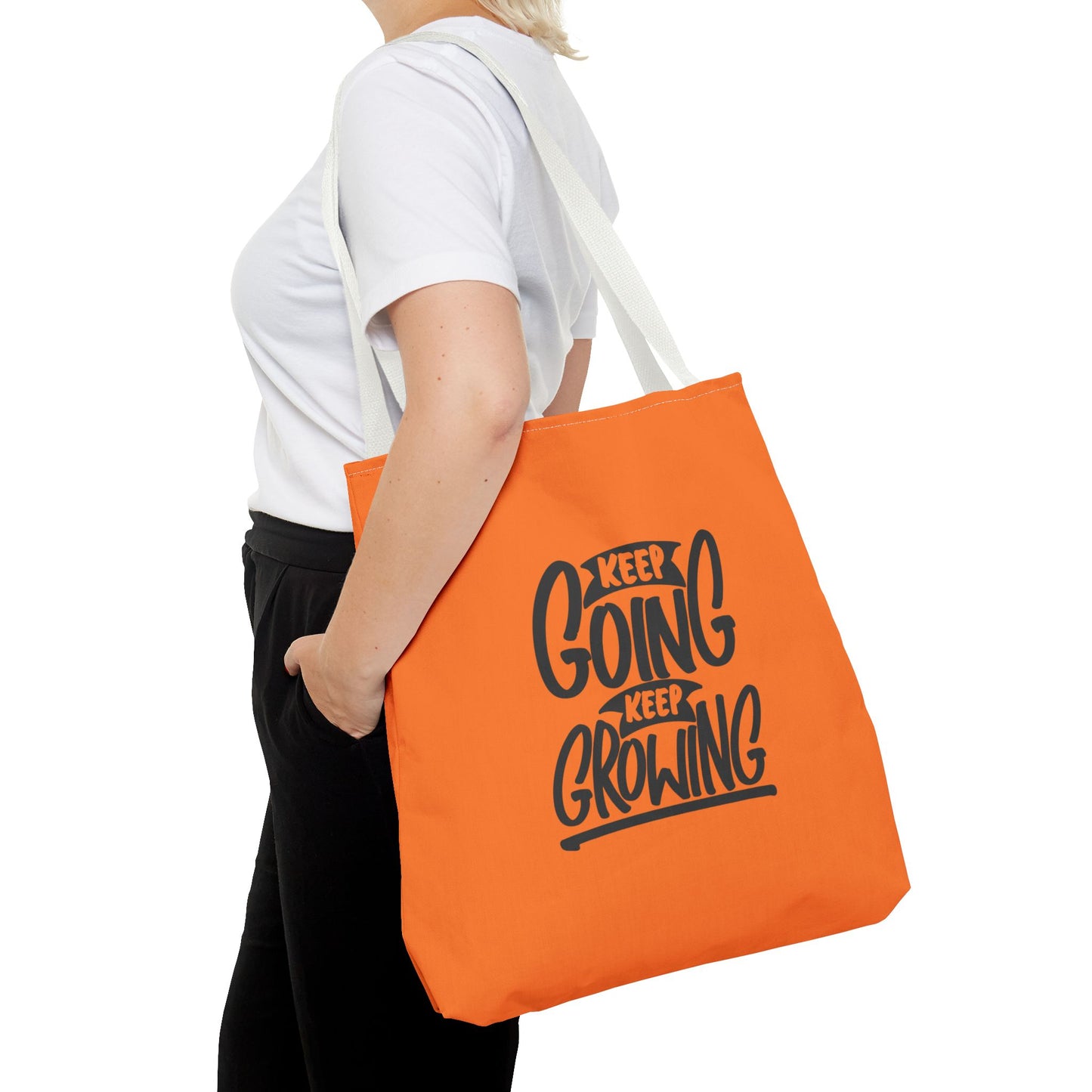 Keep Going Keep Growing Tote Bag (AOP)