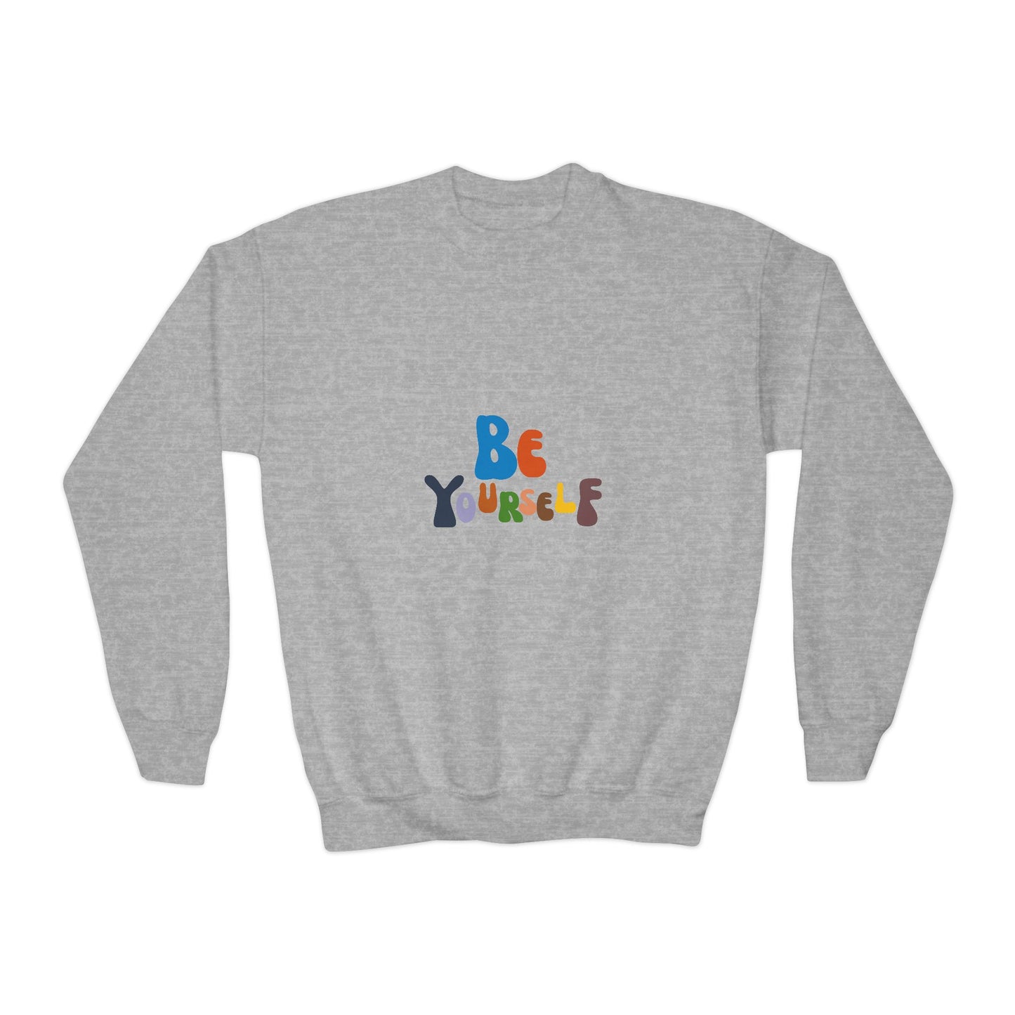 Be Yourself Youth Crewneck Sweatshirt