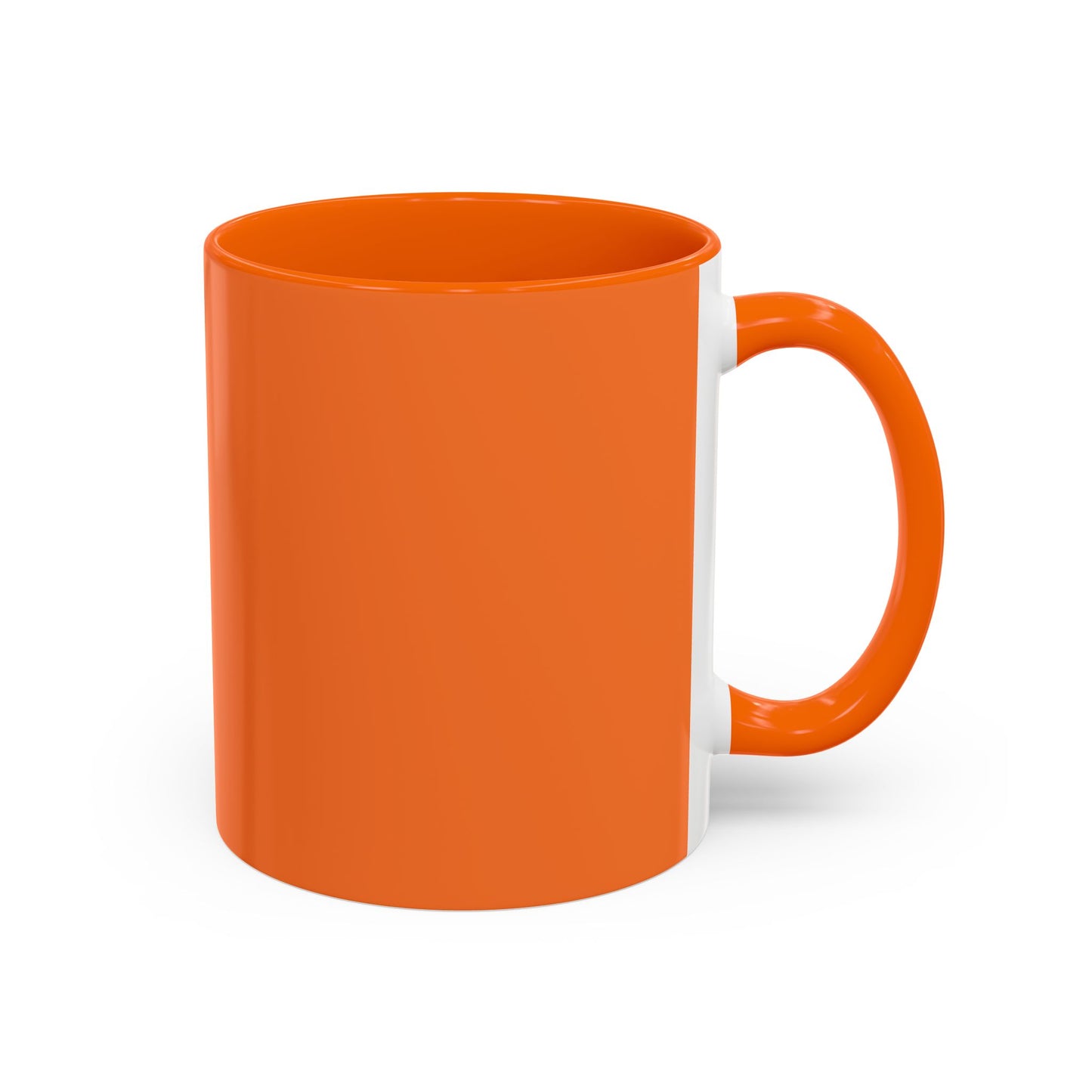 Work Hard Trust Yourself Accent Coffee Mug (11, 15oz)