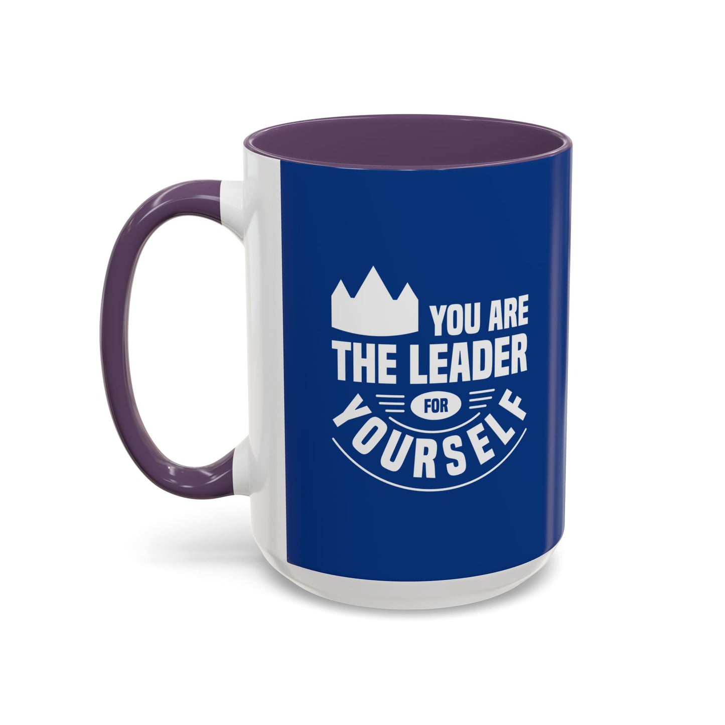You Are The Leader For Yourself Accent Coffee Mug (11, 15oz)