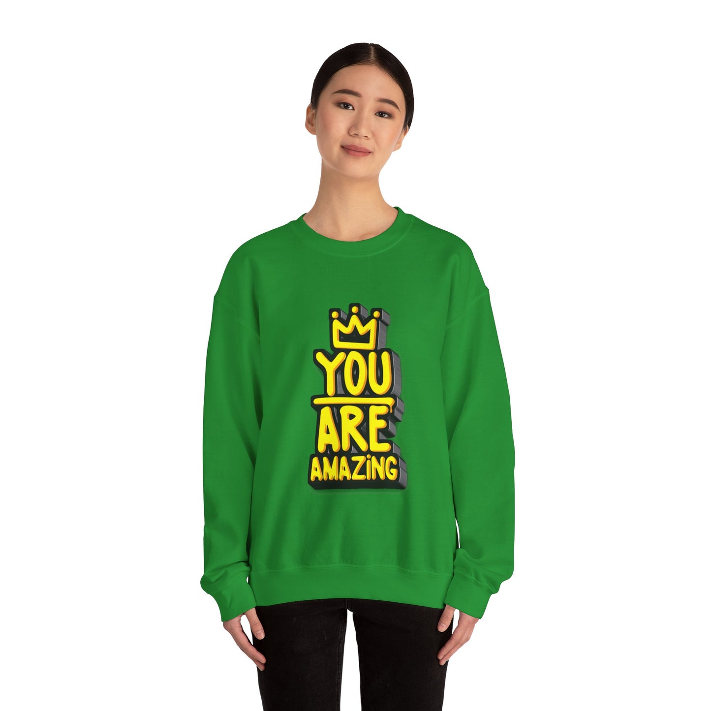 You Are Amazing Unisex Heavy Blend™ Crewneck Sweatshirt