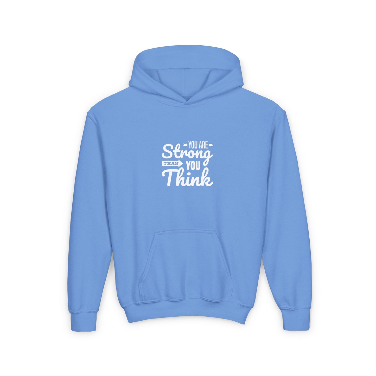 You Are Strong Than You Think Youth Heavy Blend Hooded Sweatshirt