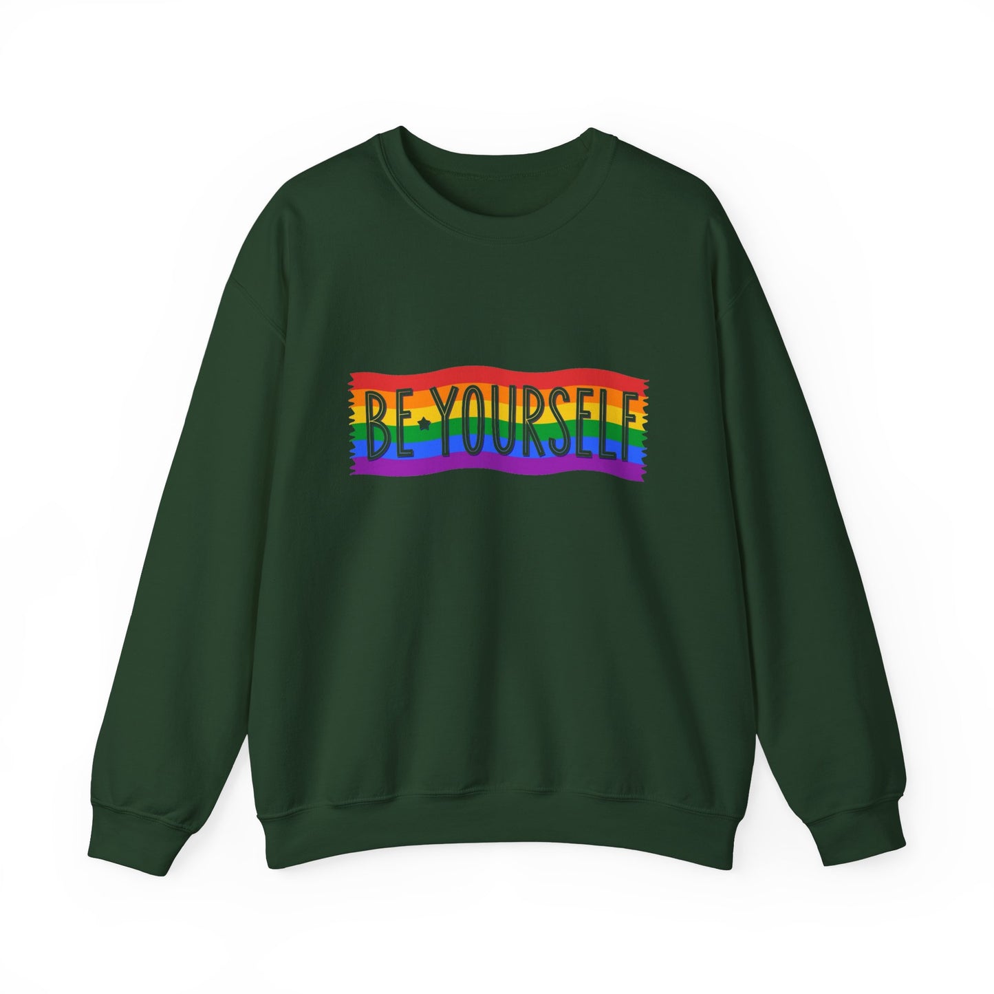 Be Yourself Unisex Heavy Blend™ Crewneck Sweatshirt