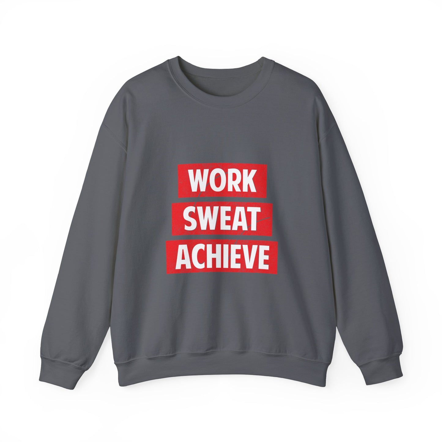 Work Sweat Achieve Unisex Heavy Blend™ Crewneck Sweatshirt