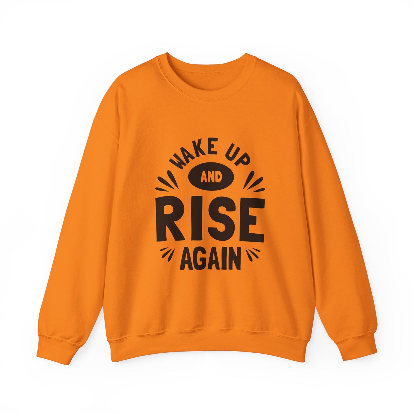 Wake Up And Rise Again Unisex Heavy Blend™ Crewneck Sweatshirt